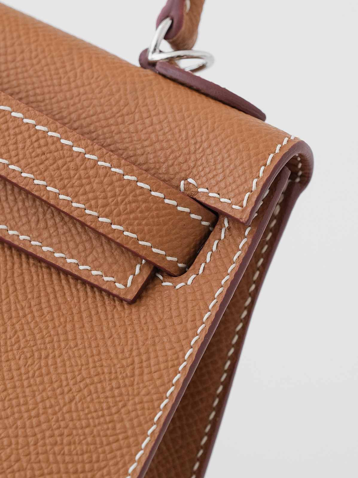 Mini kelly platinum buckle