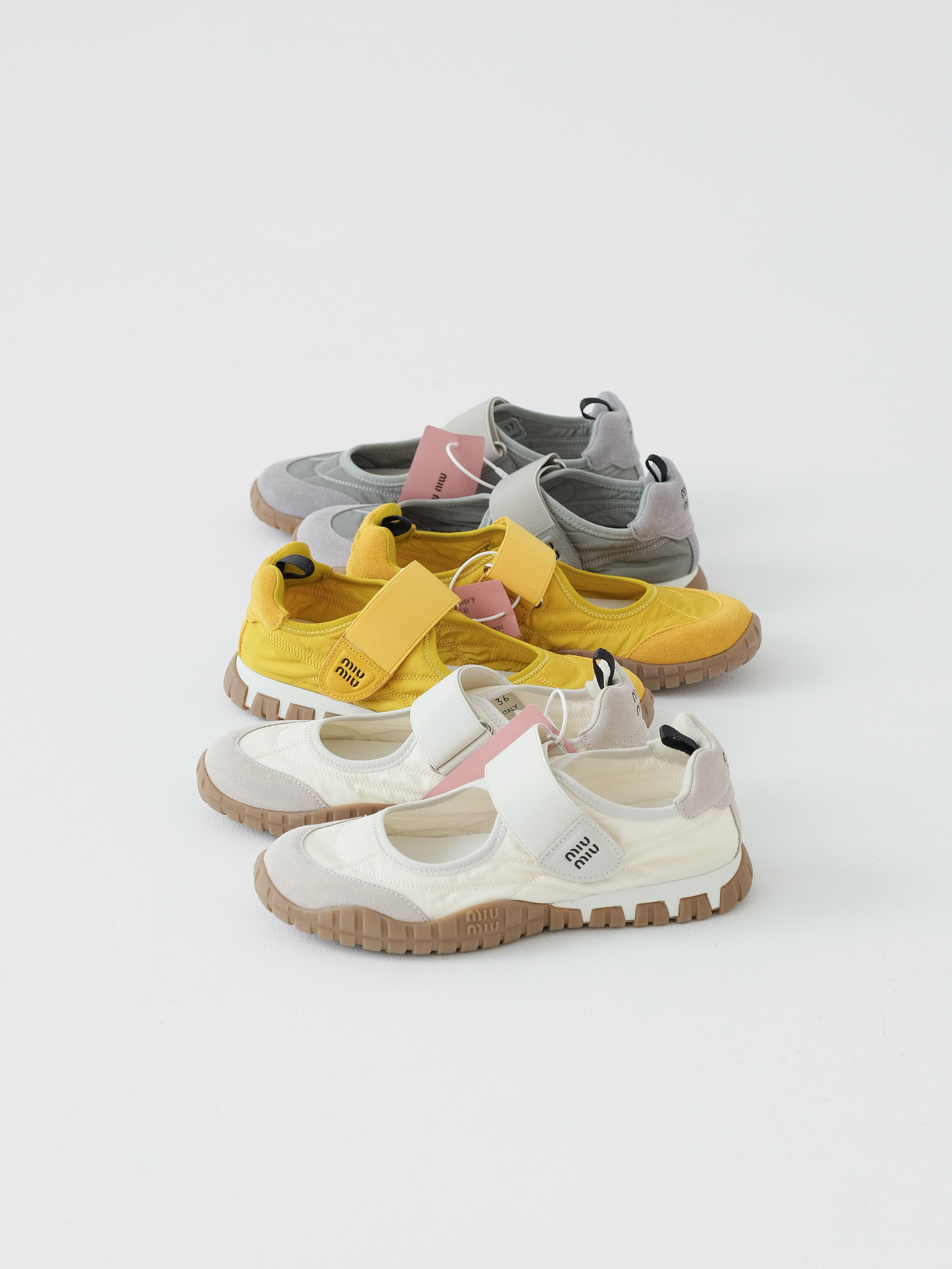 MIU MIU Retro ballet leisure shoes