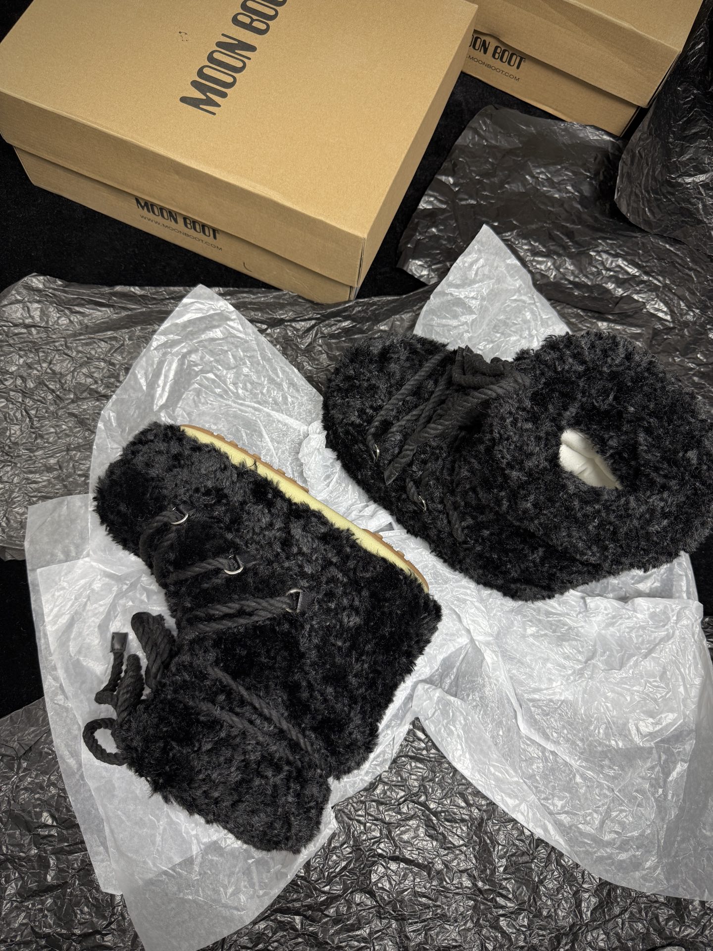 Moon Boot Plush Snow Boots