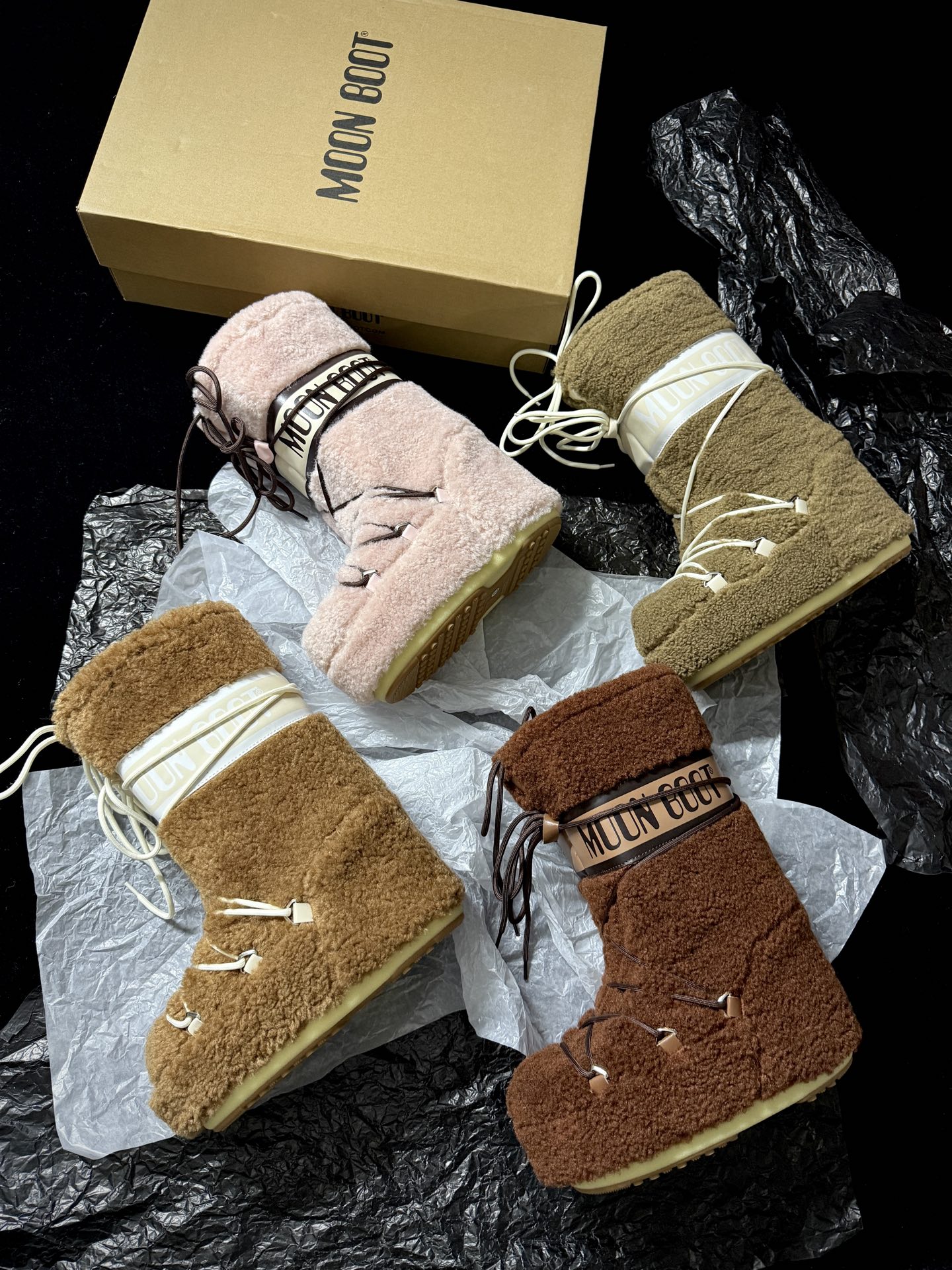 Moon Boot Plush Snow Boots