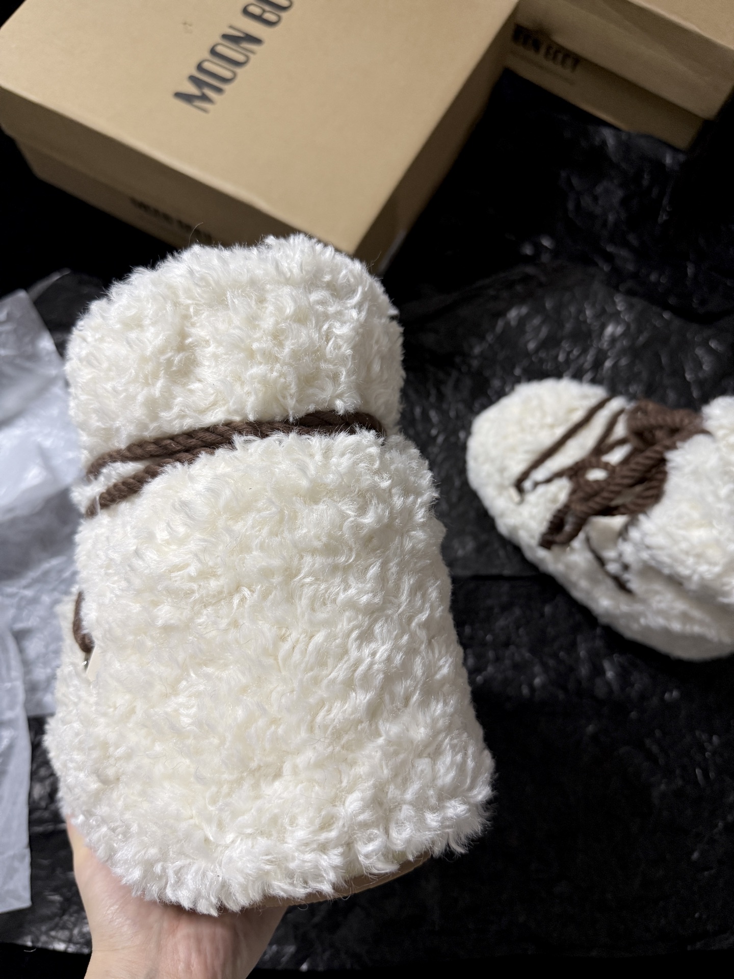 Moon Boot Plush Snow Boots