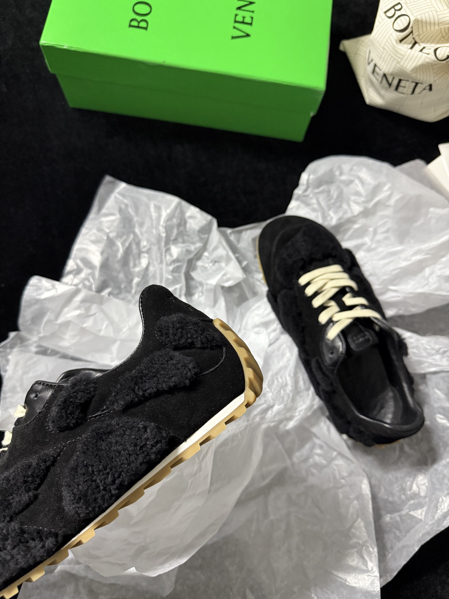 Bottega Veneta Plush Dad Sneakers