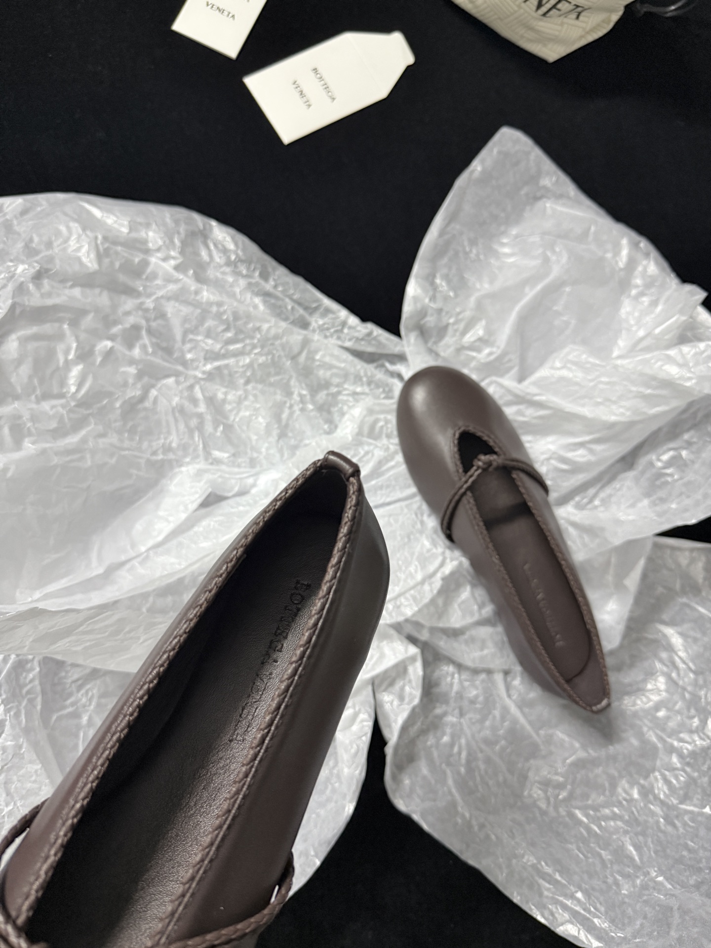 Bottega Veneta ballet flats