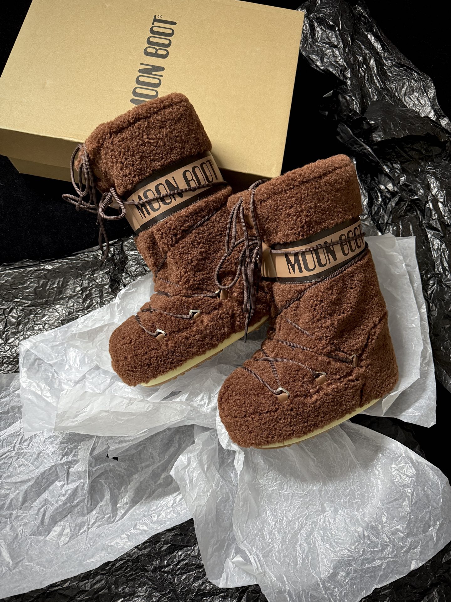 Moon Boot Plush Snow Boots