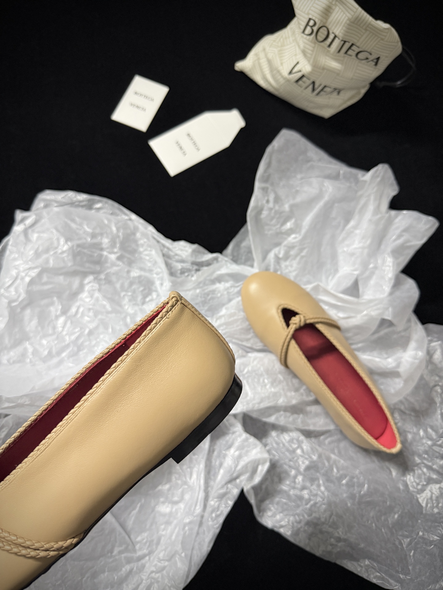 Bottega Veneta ballet flats