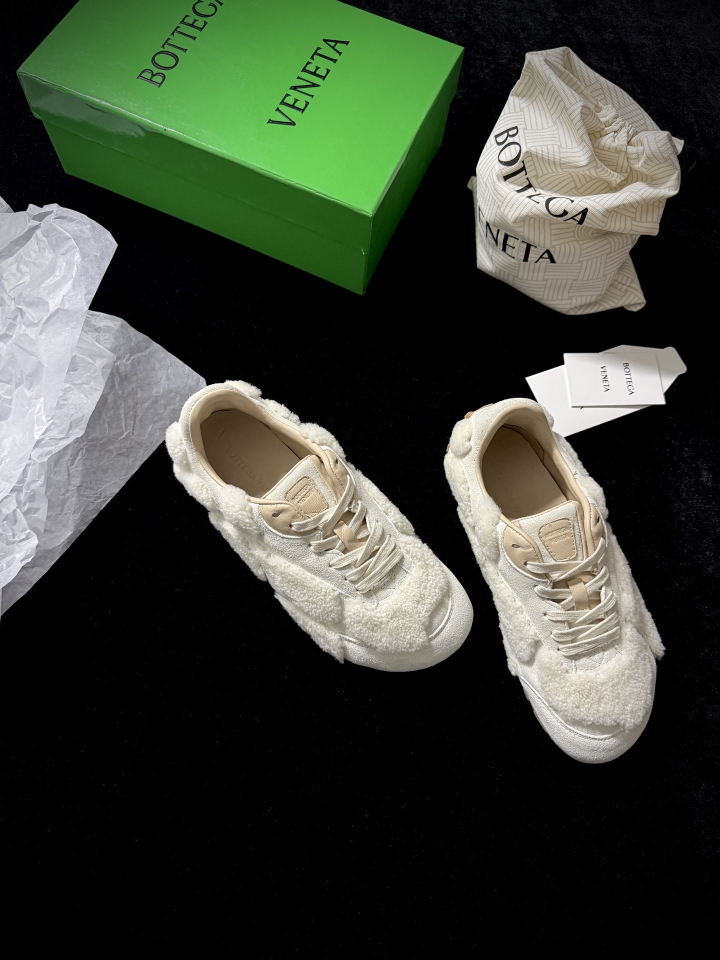 Bottega Veneta Plush Dad Sneakers