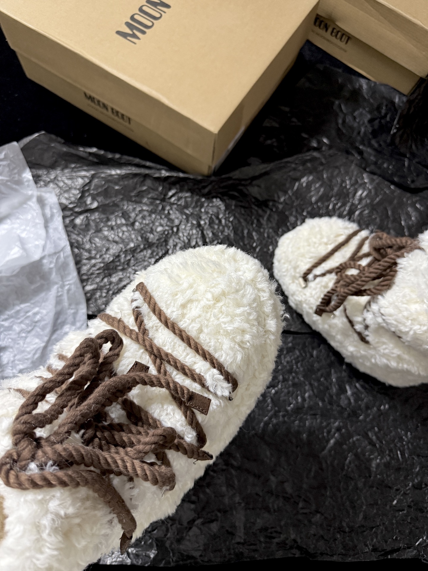 Moon Boot Plush Snow Boots