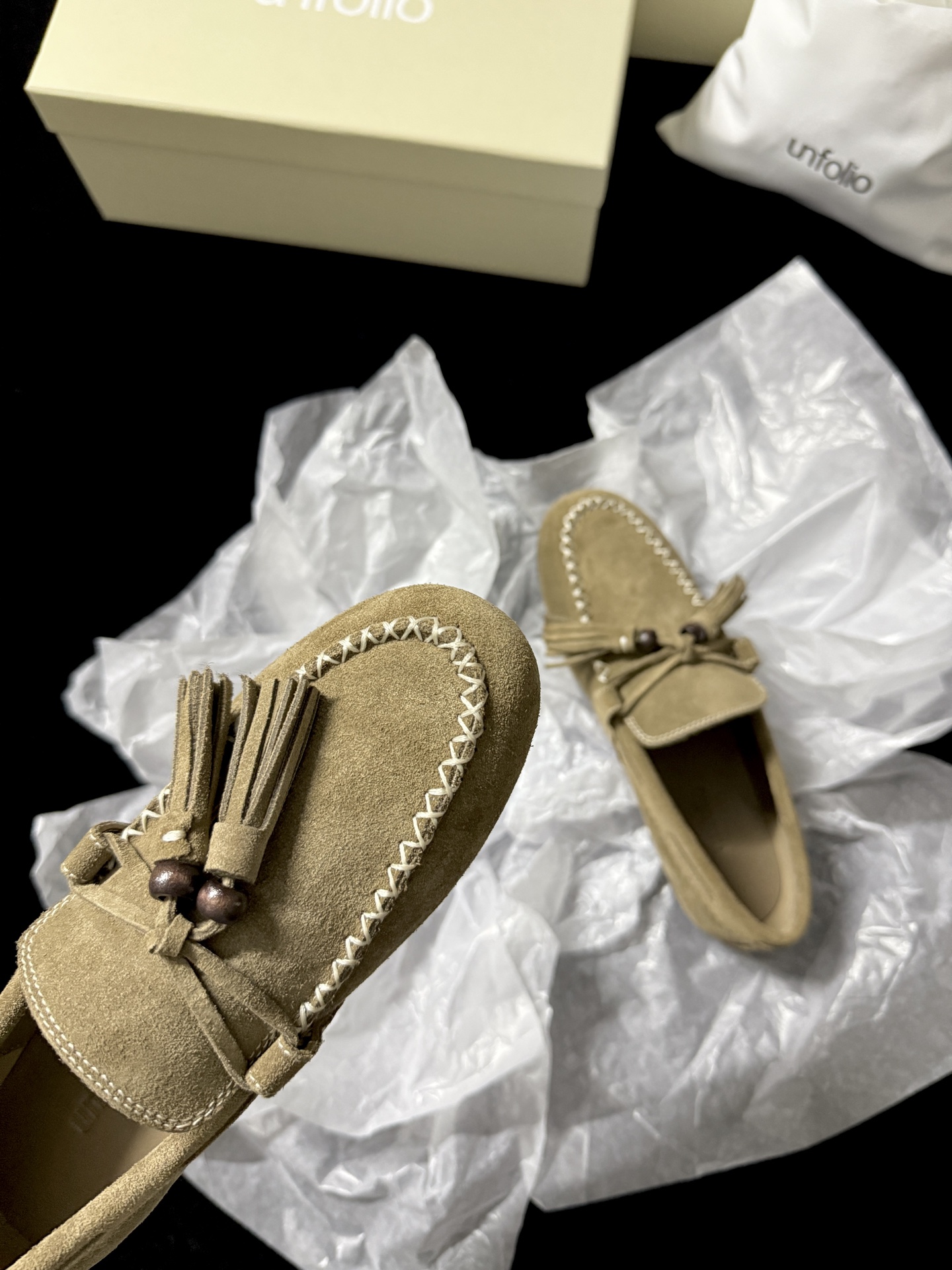 UNFOLIO Tassel Loafers