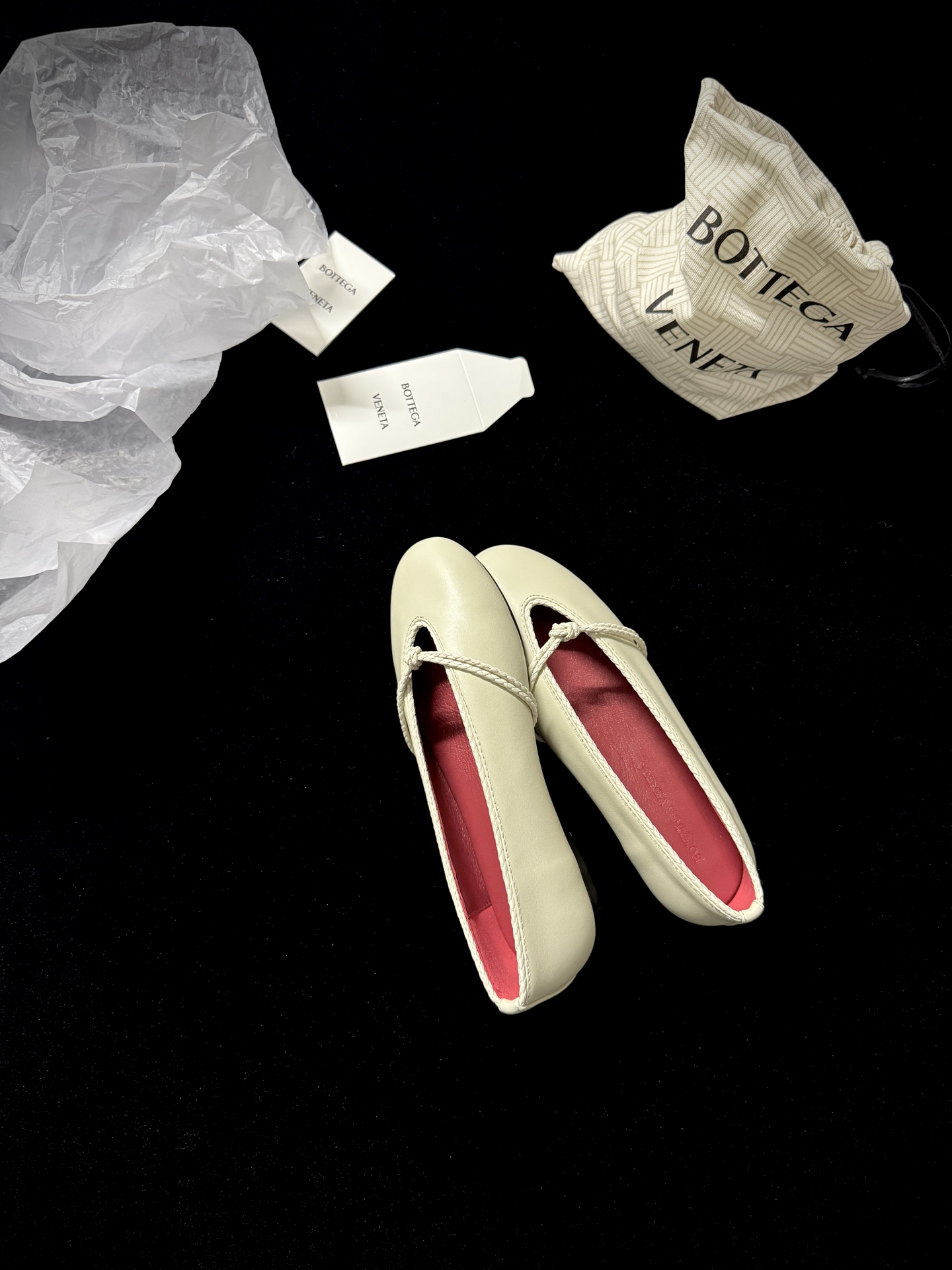 Bottega Veneta ballet flats