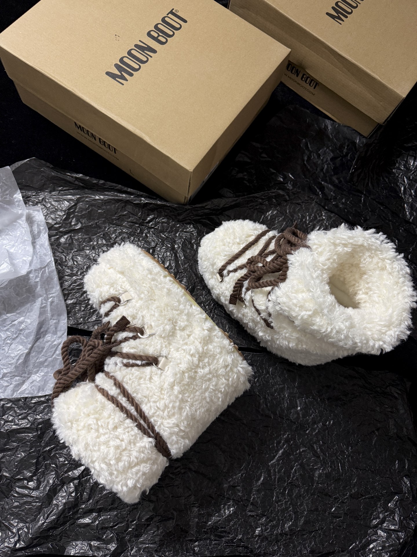 Moon Boot Plush Snow Boots