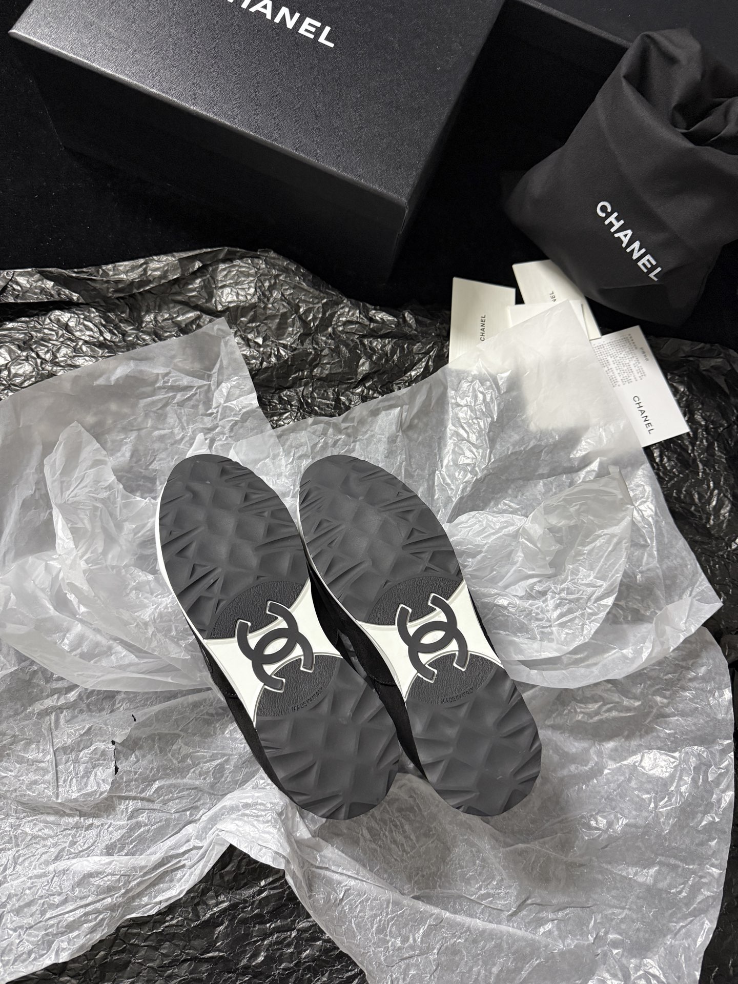 Chanel Quilted Pattern Shoes