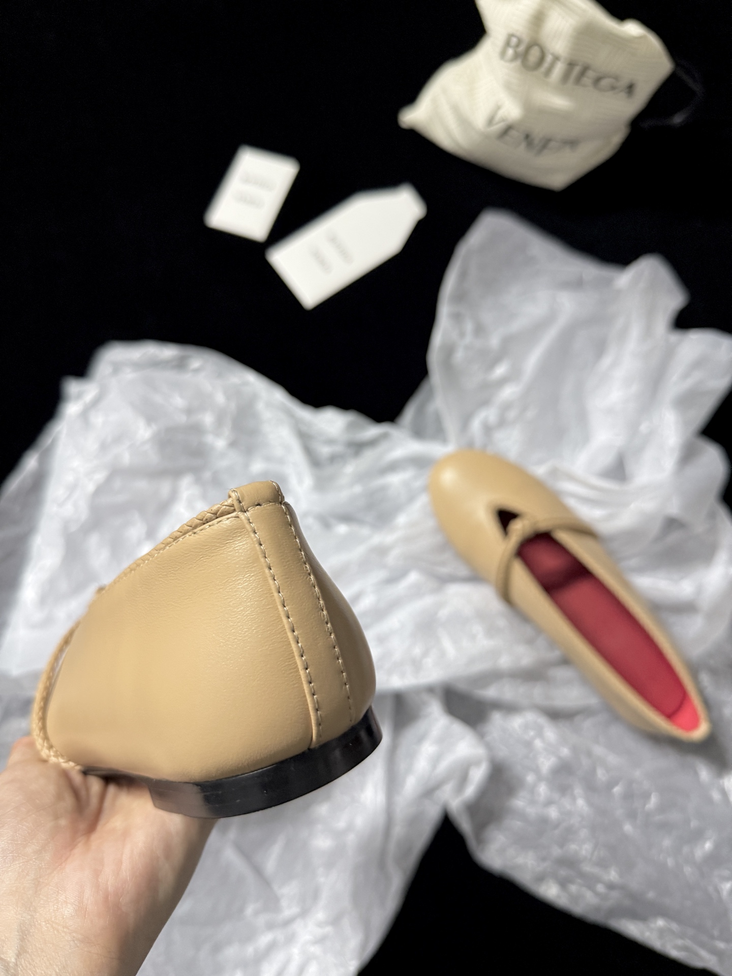 Bottega Veneta ballet flats