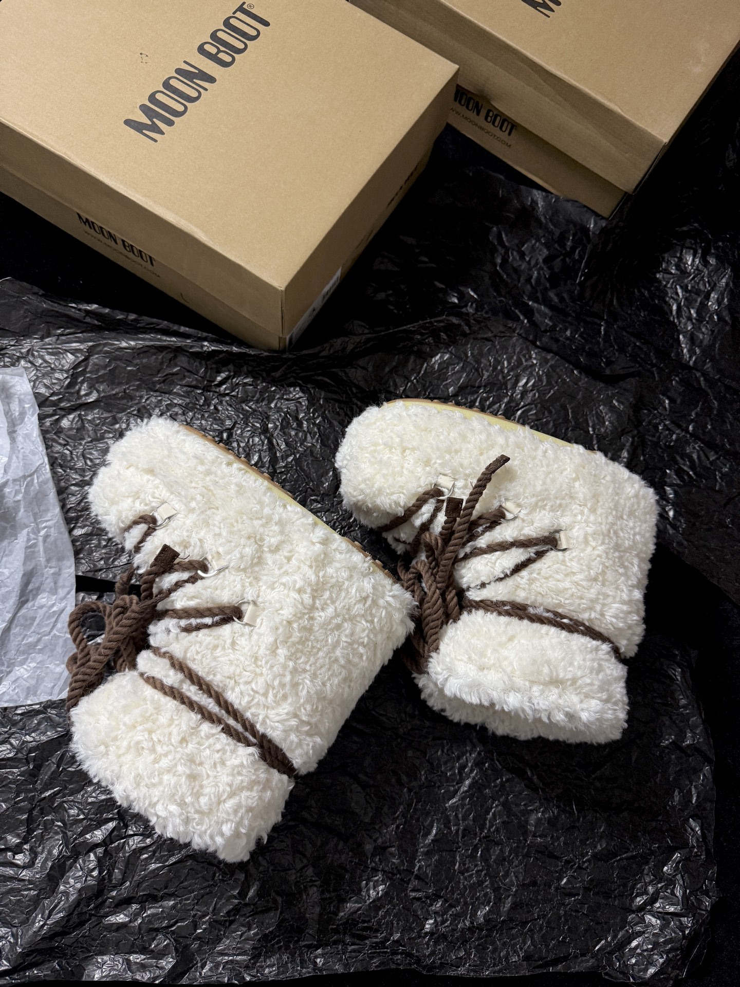 Moon Boot Plush Snow Boots