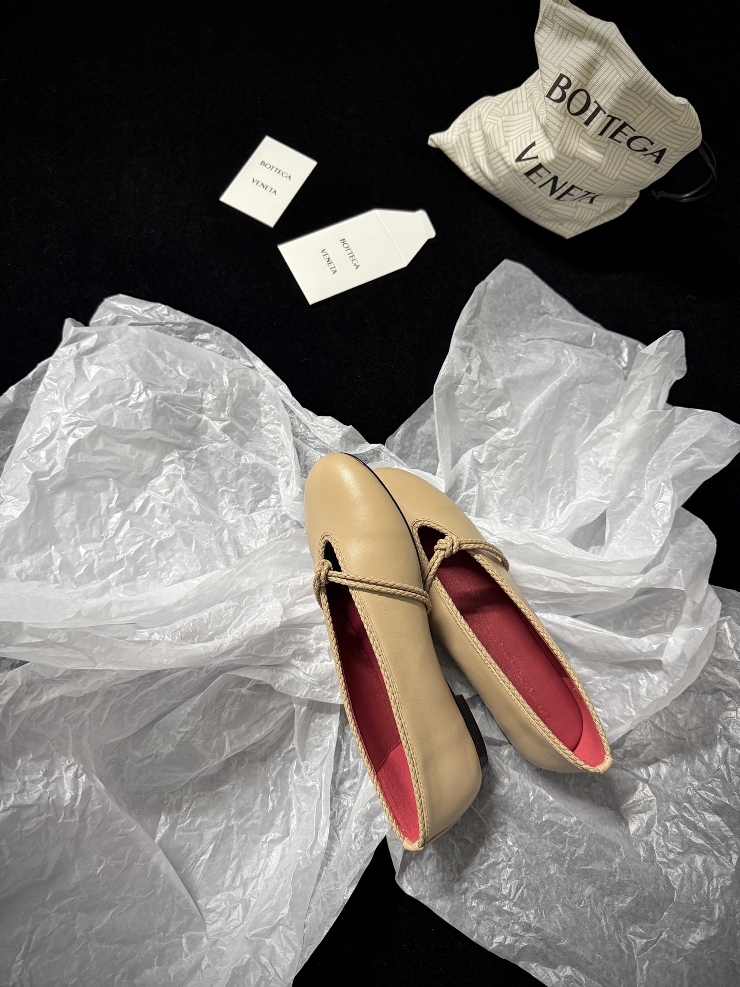 Bottega Veneta ballet flats