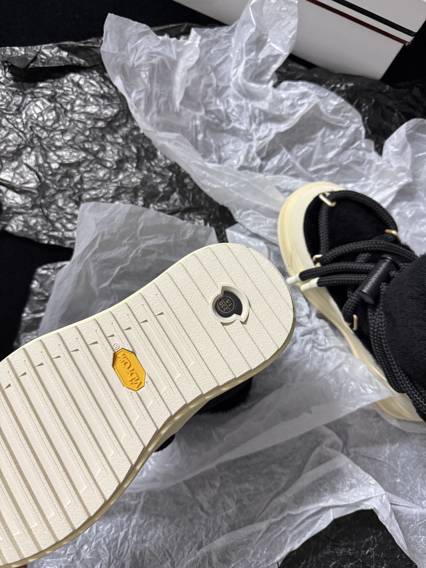 Moncler Fur-Trimmed Boots