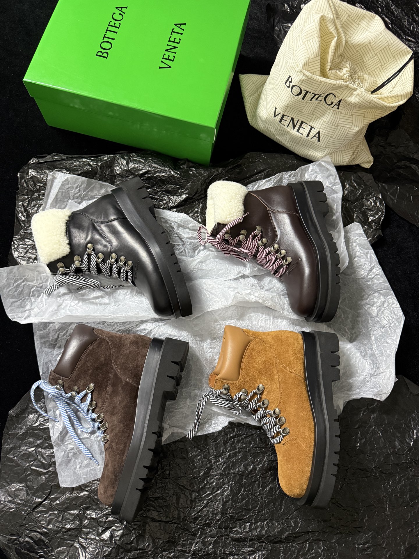 Bottega Veneta Hiking Boots