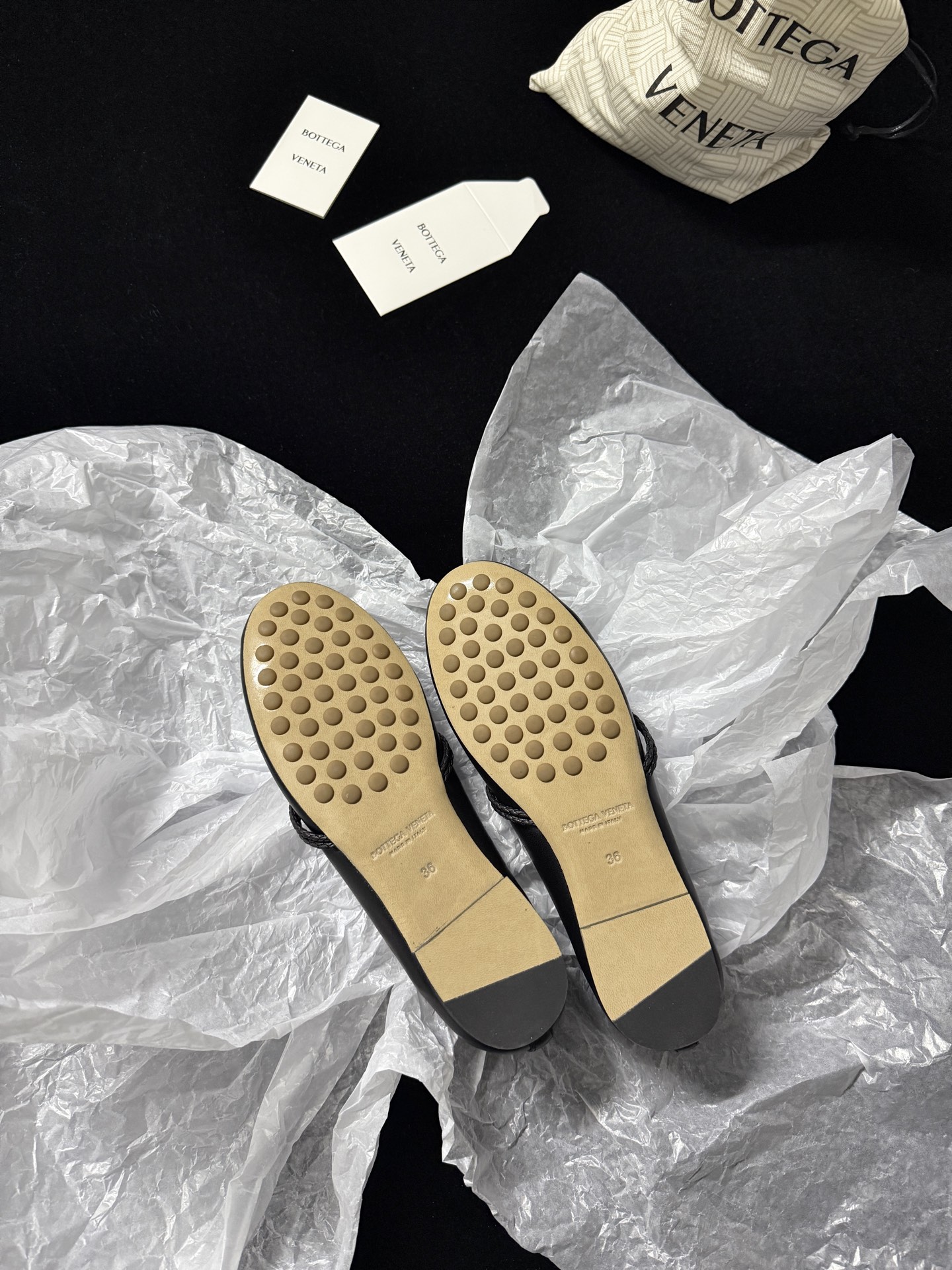 Bottega Veneta ballet flats