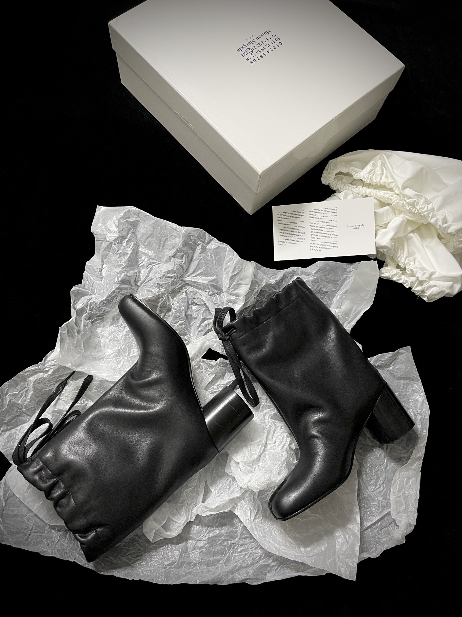 Maison Margiela Drawstring Boots