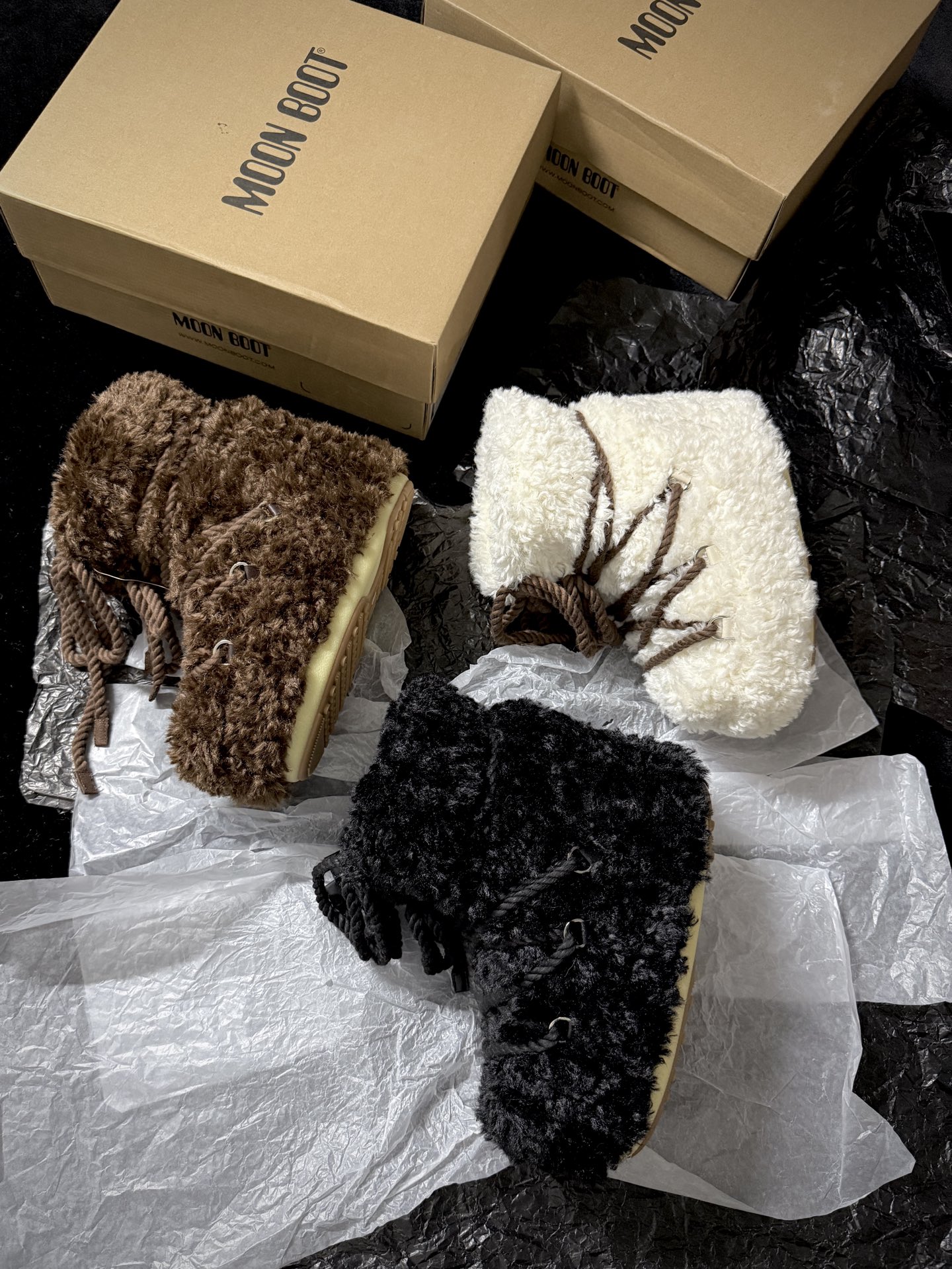 Moon Boot Plush Snow Boots