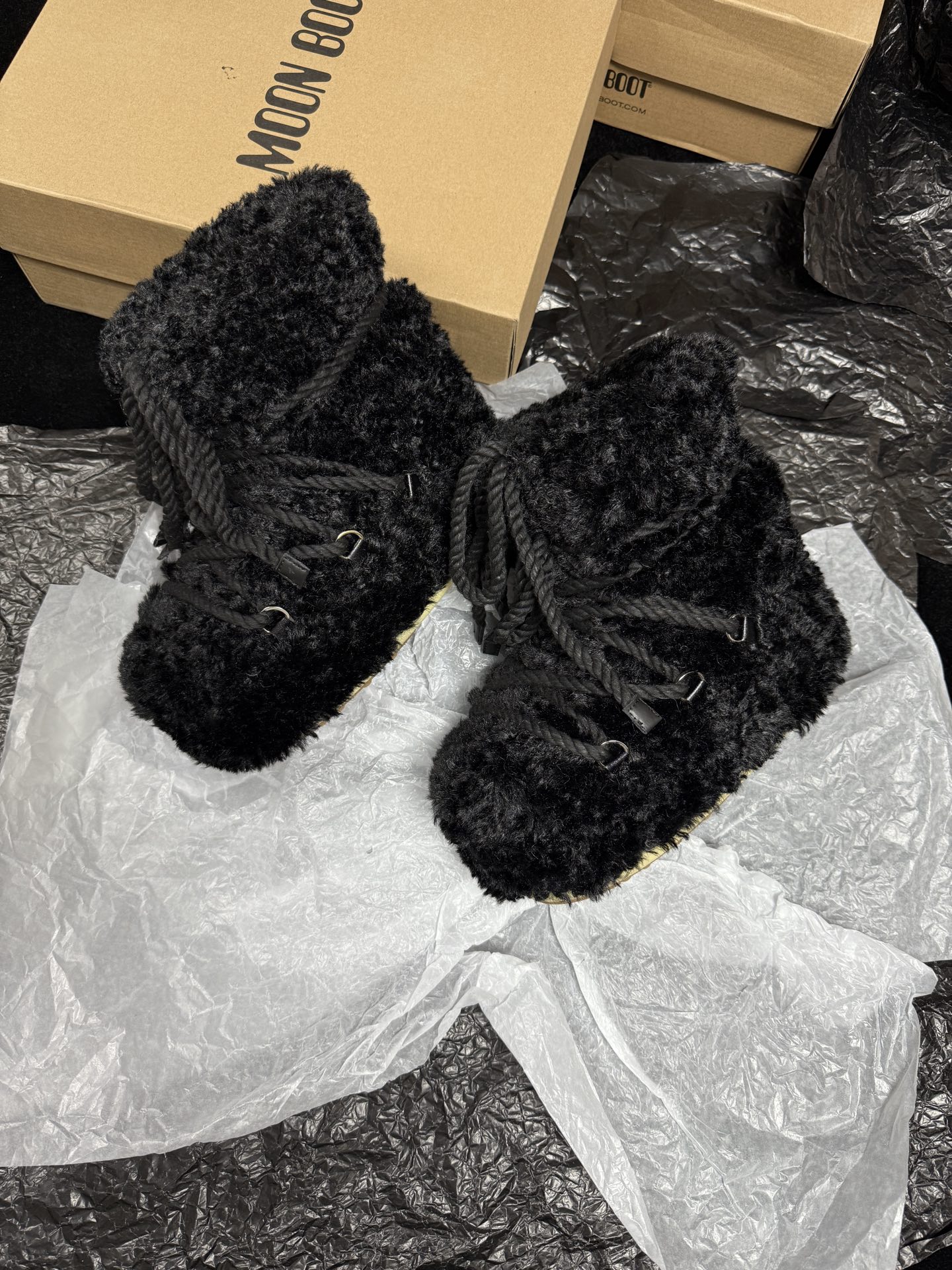 Moon Boot Plush Snow Boots