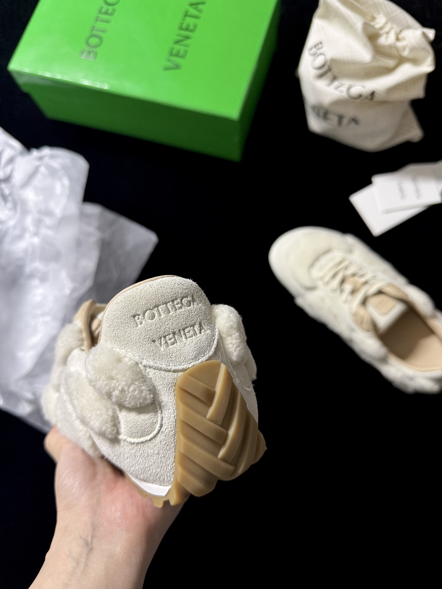 Bottega Veneta Plush Dad Sneakers