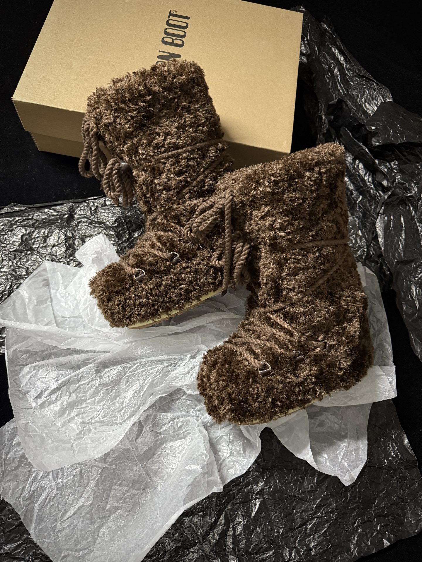 Moon Boot Plush Snow Boots