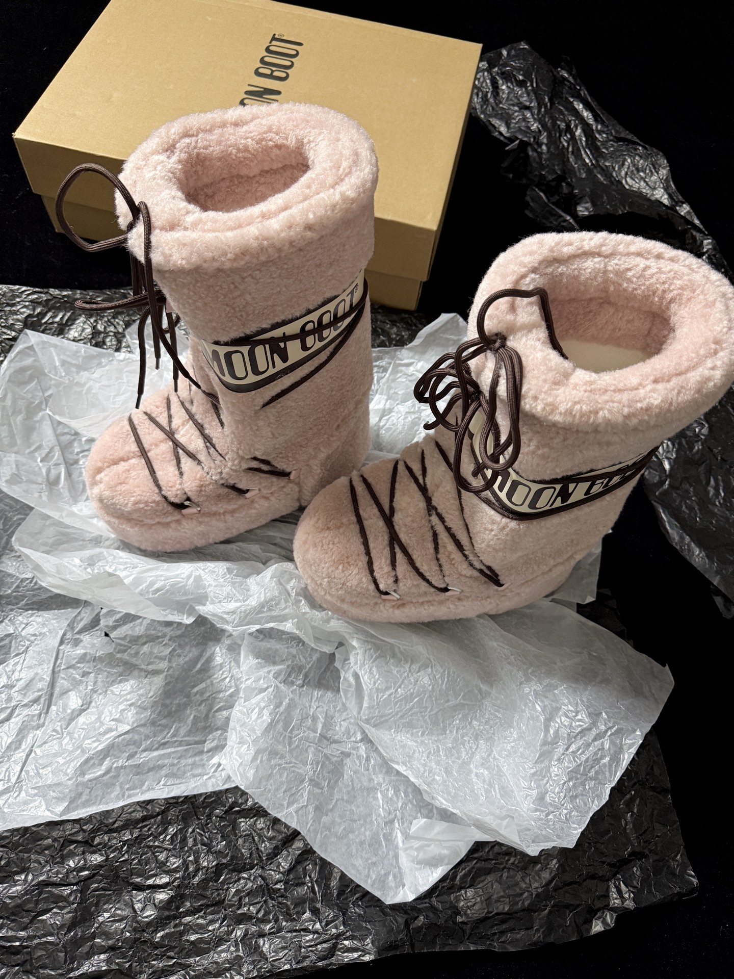 Moon Boot Plush Snow Boots