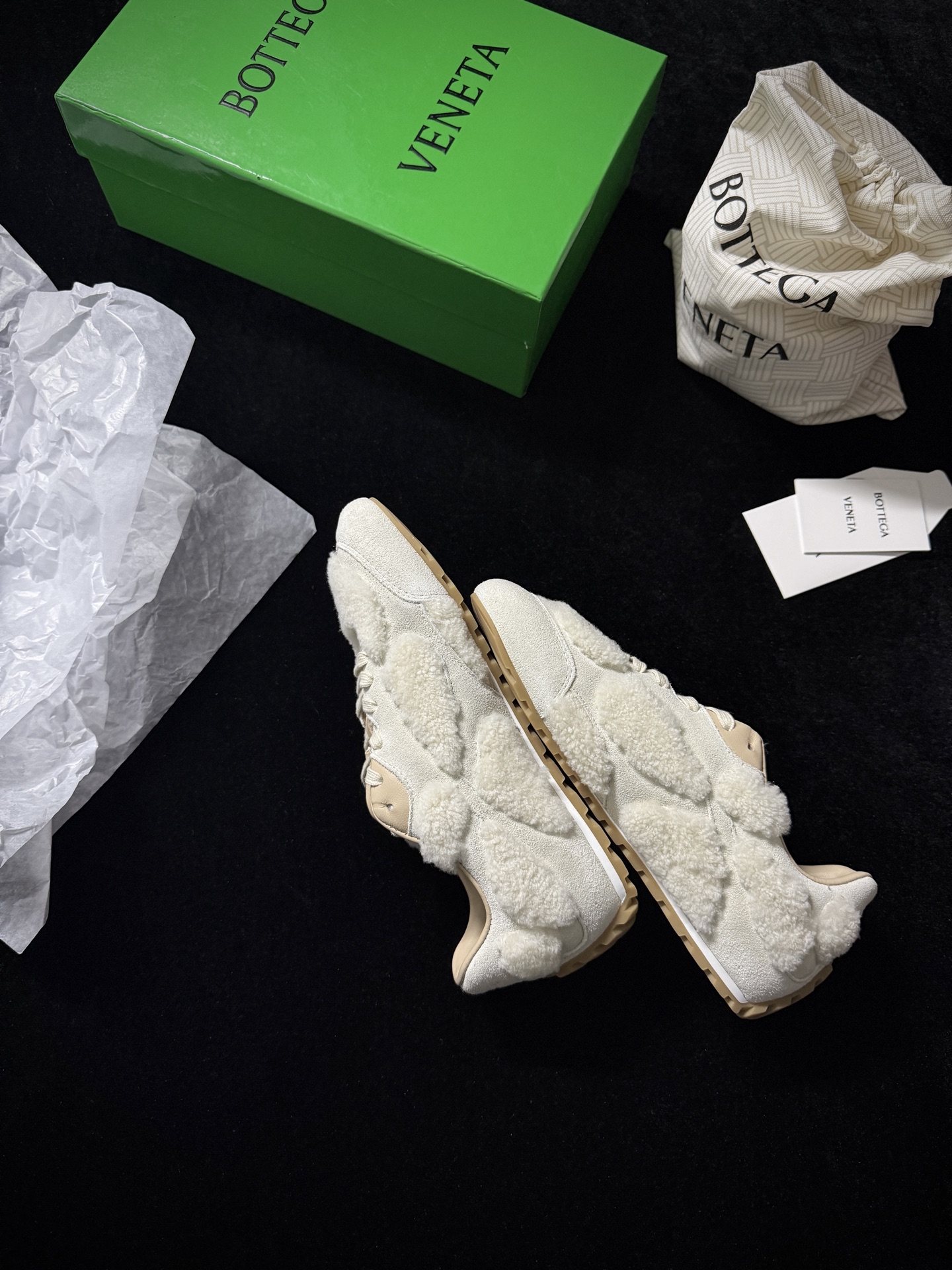 Bottega Veneta Plush Dad Sneakers