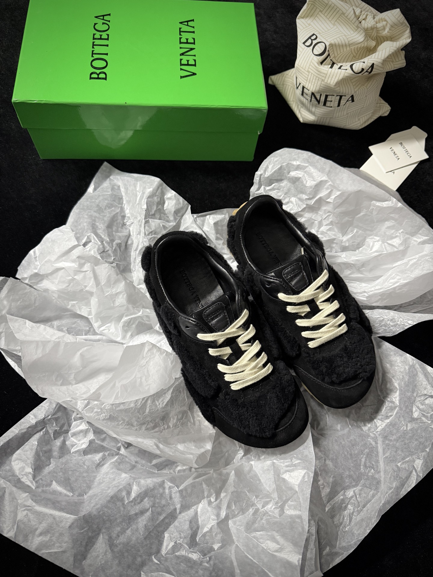 Bottega Veneta Plush Dad Sneakers