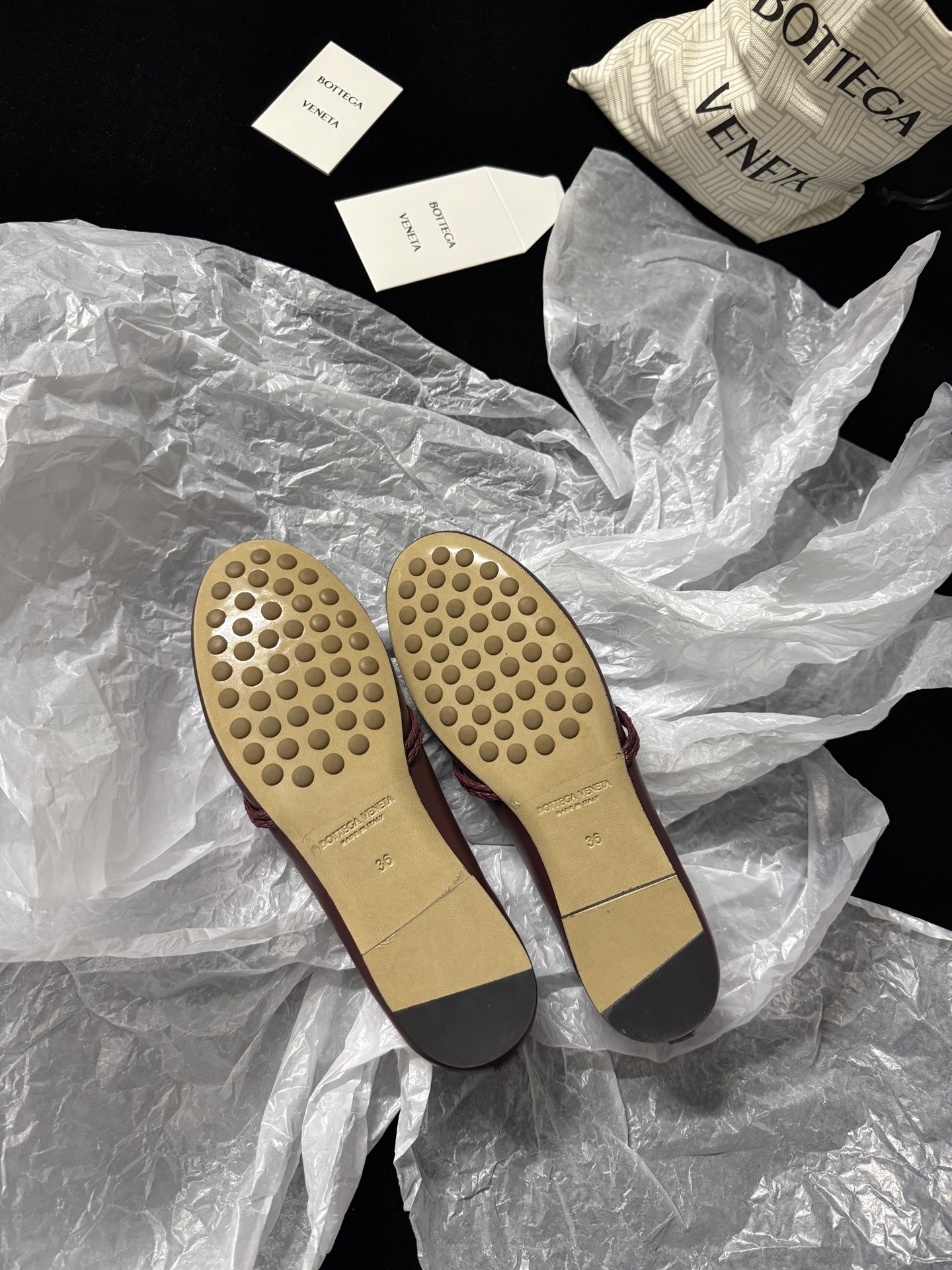 Bottega Veneta ballet flats