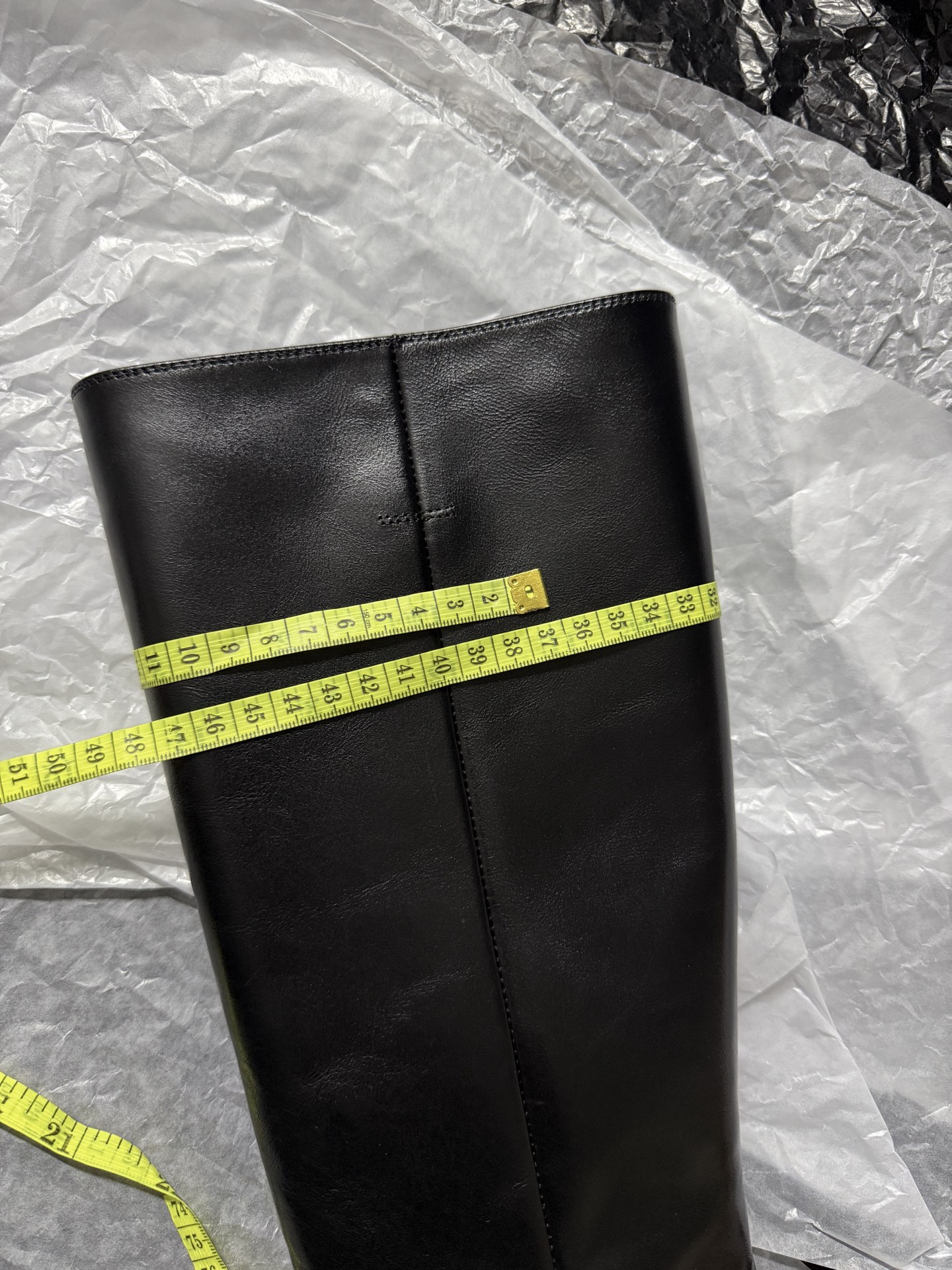 Miu Miu black over-the-knee boots