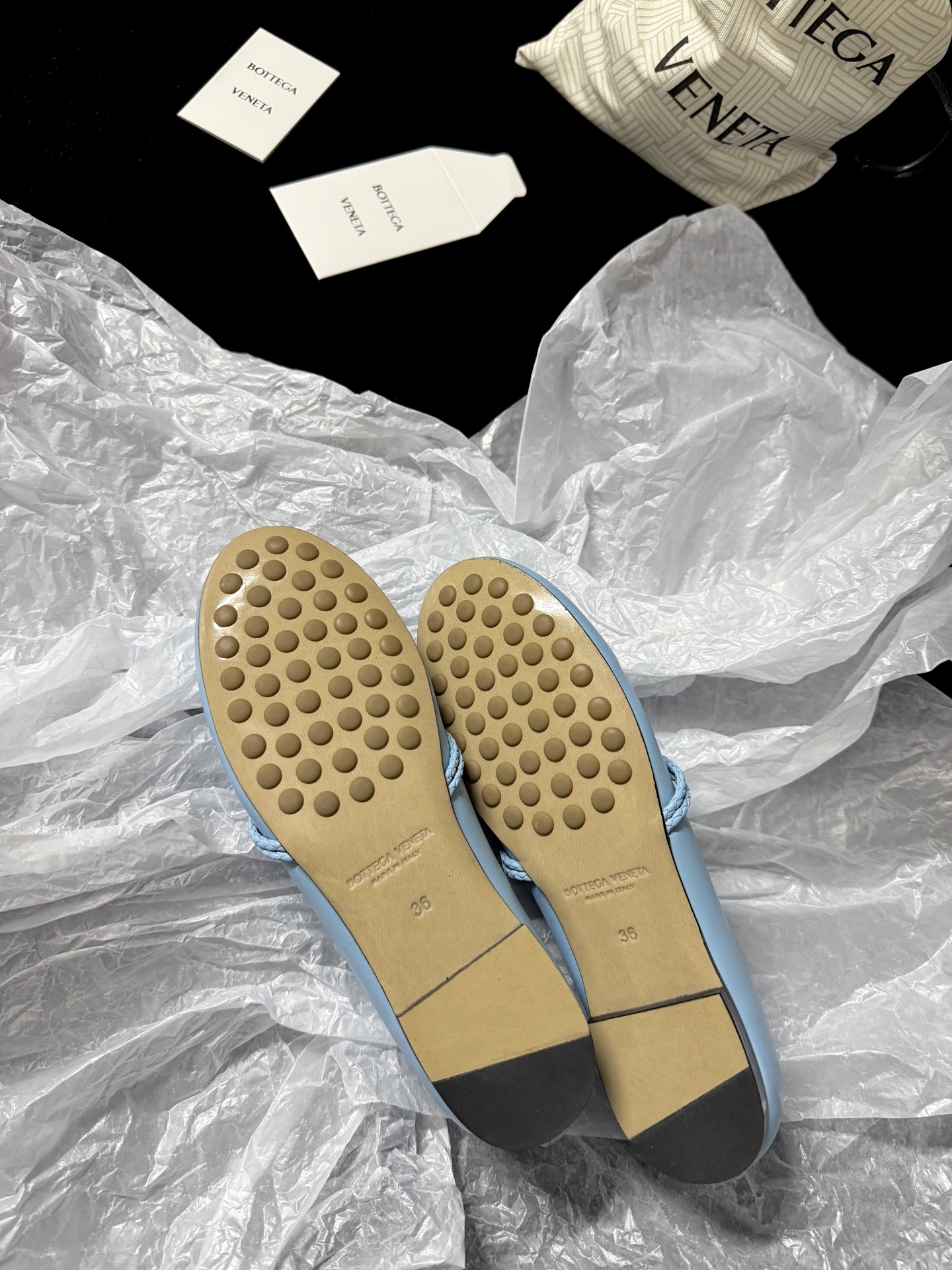 Bottega Veneta ballet flats