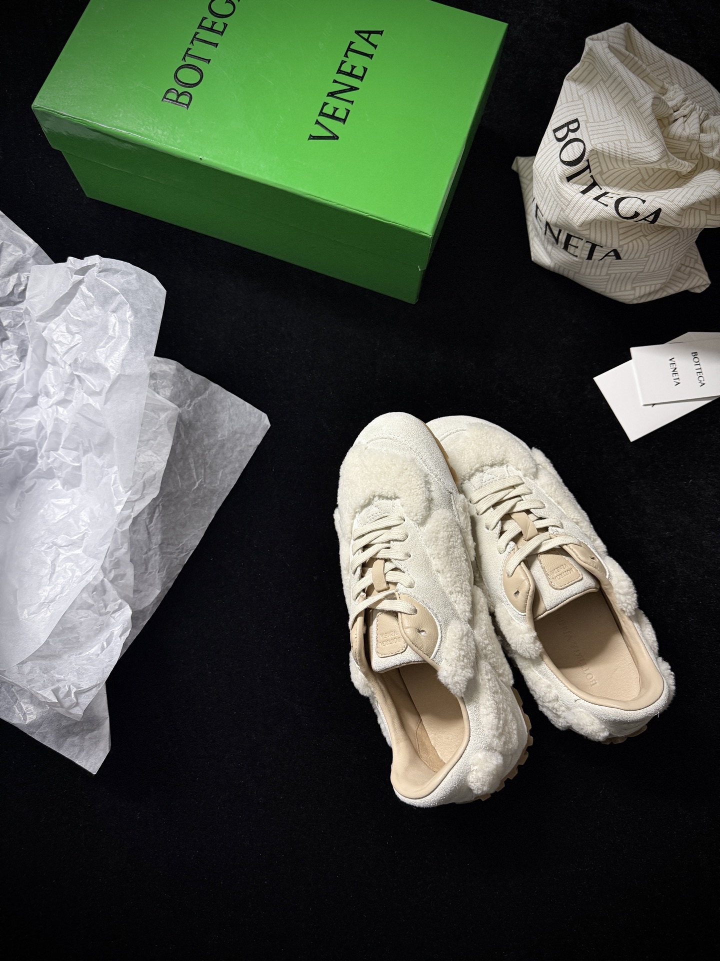 Bottega Veneta Plush Dad Sneakers