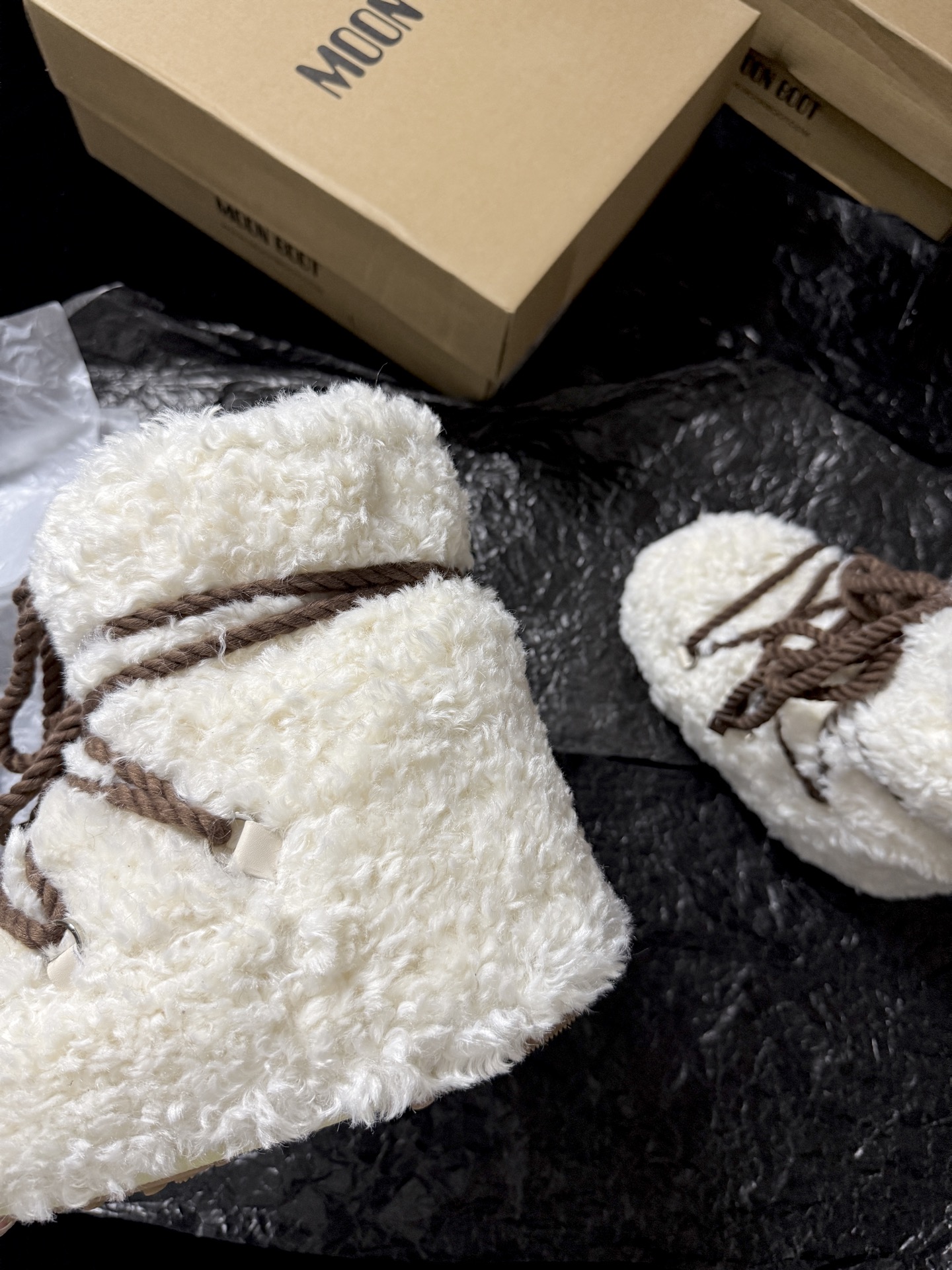 Moon Boot Plush Snow Boots