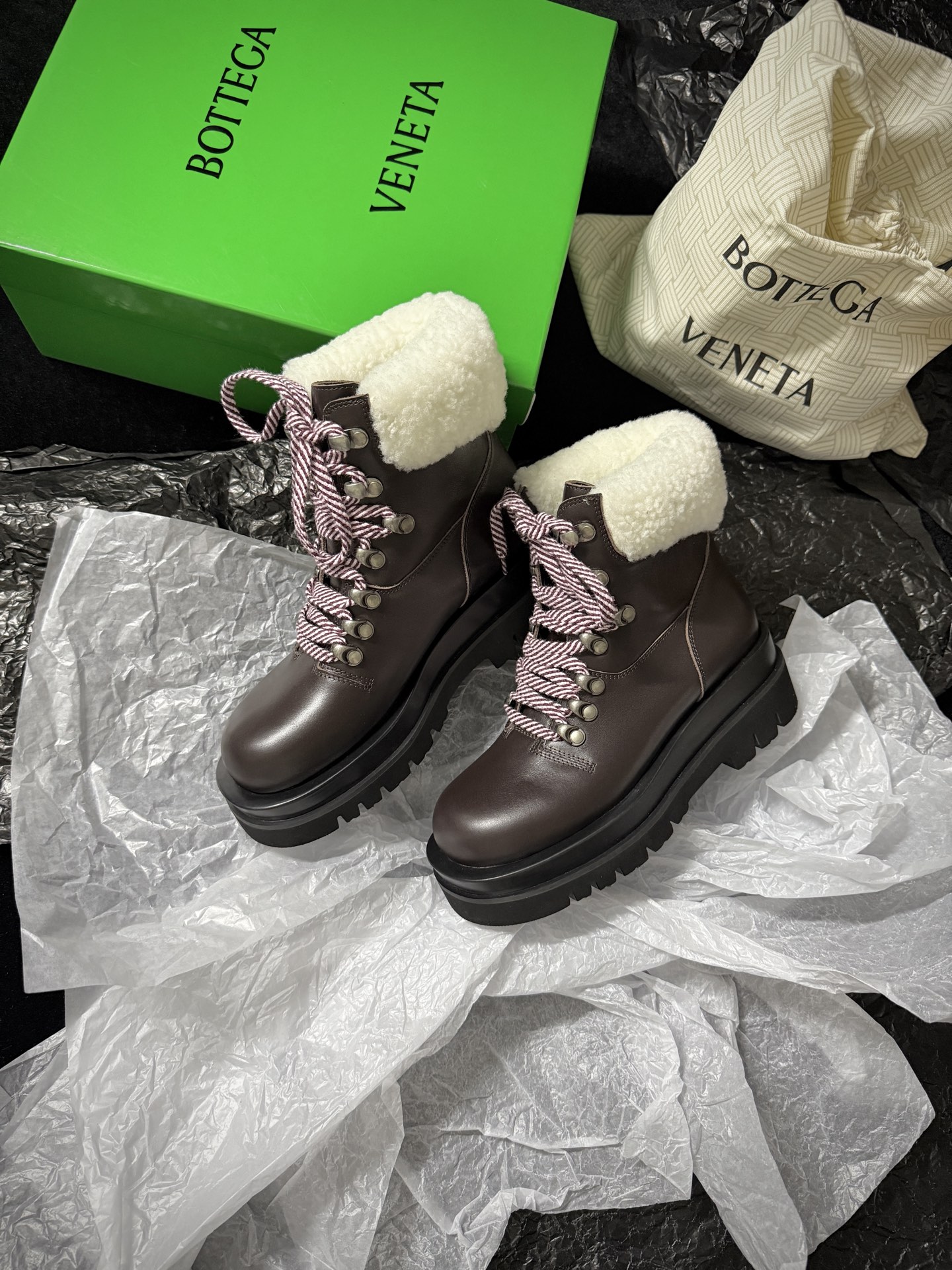 Bottega Veneta Hiking Boots