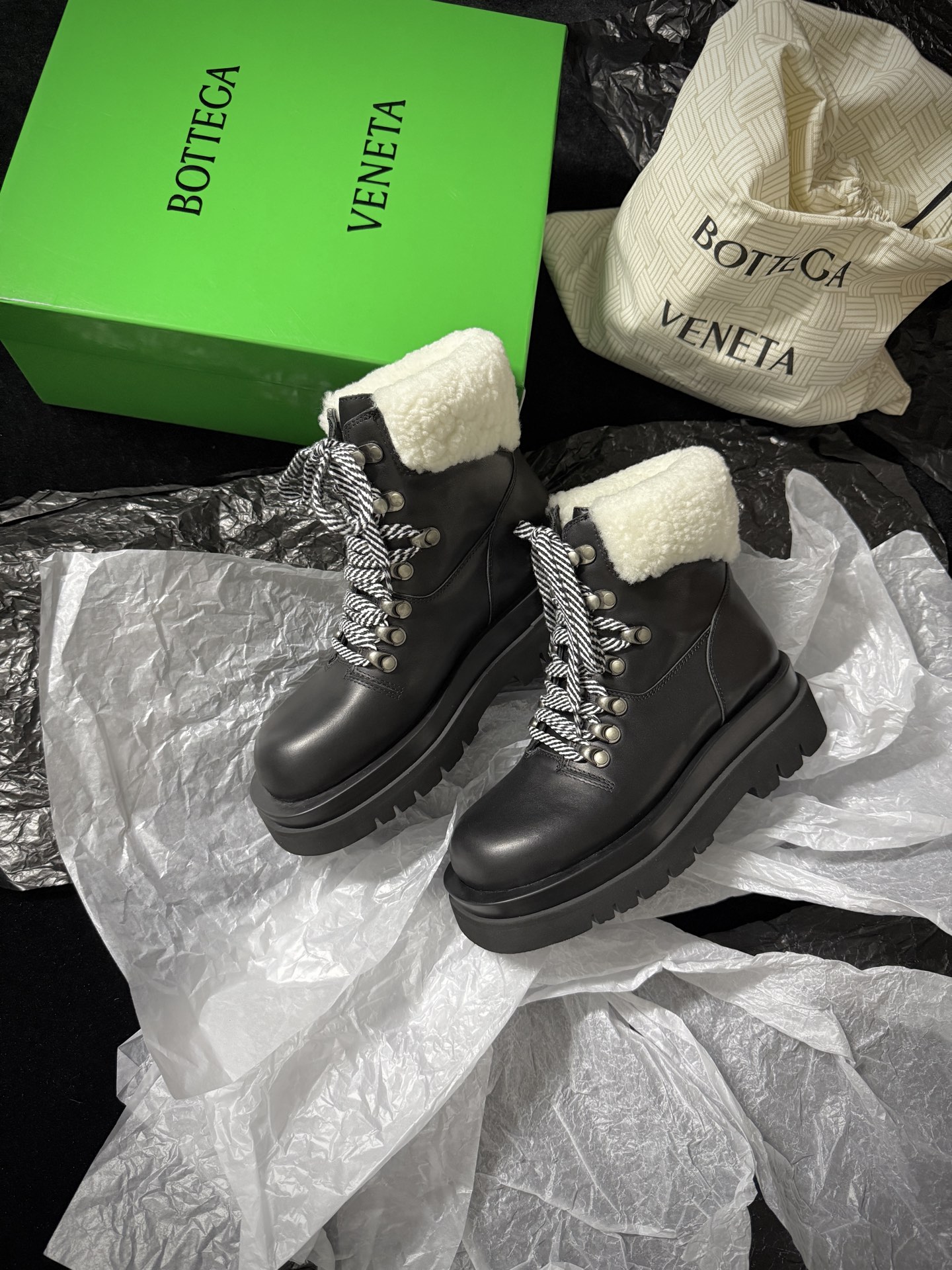 Bottega Veneta Hiking Boots