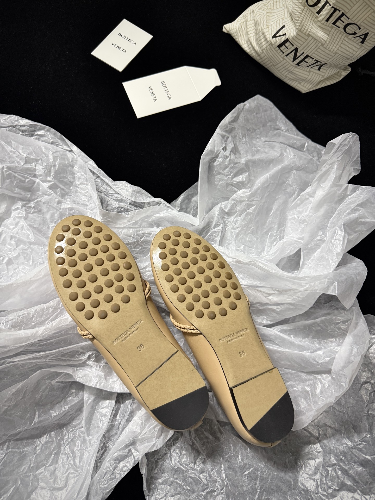 Bottega Veneta ballet flats