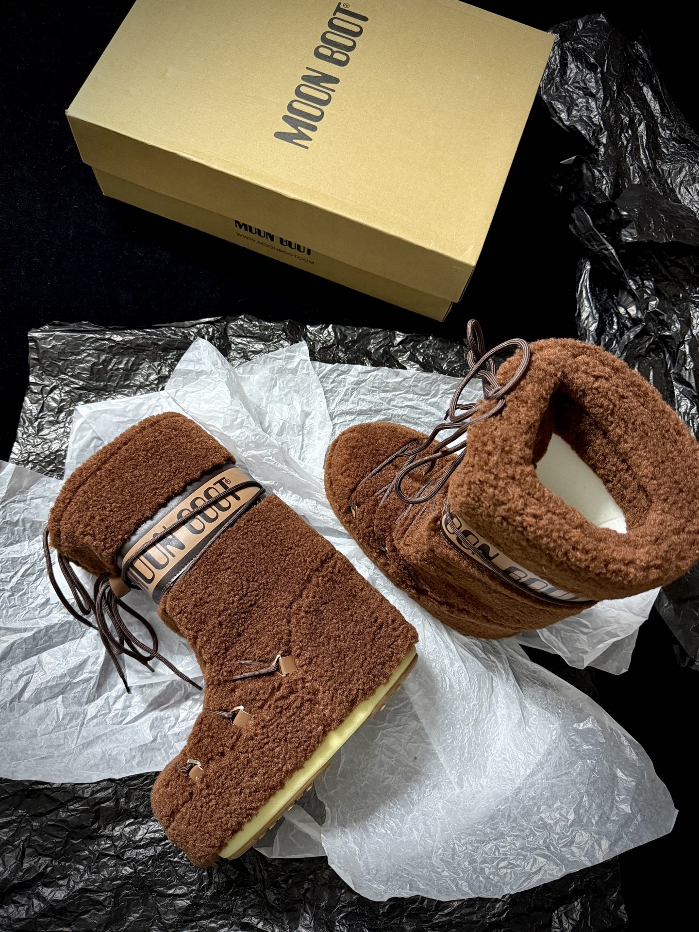 Moon Boot Plush Snow Boots