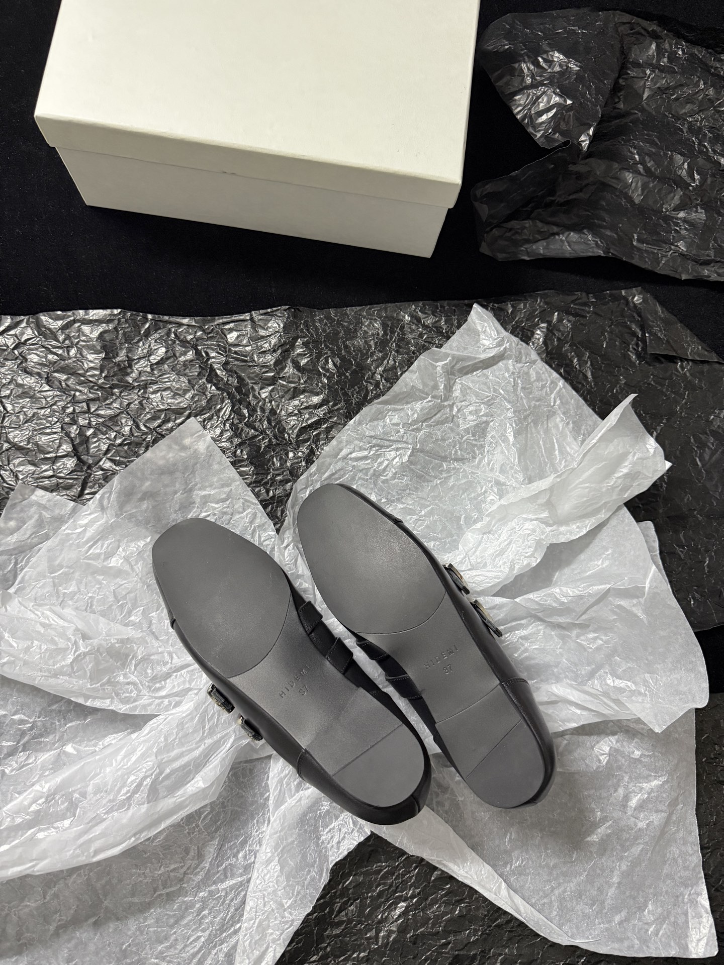 HIDEM 25AW New Arrival: Tassel Double-Buckle Loafer