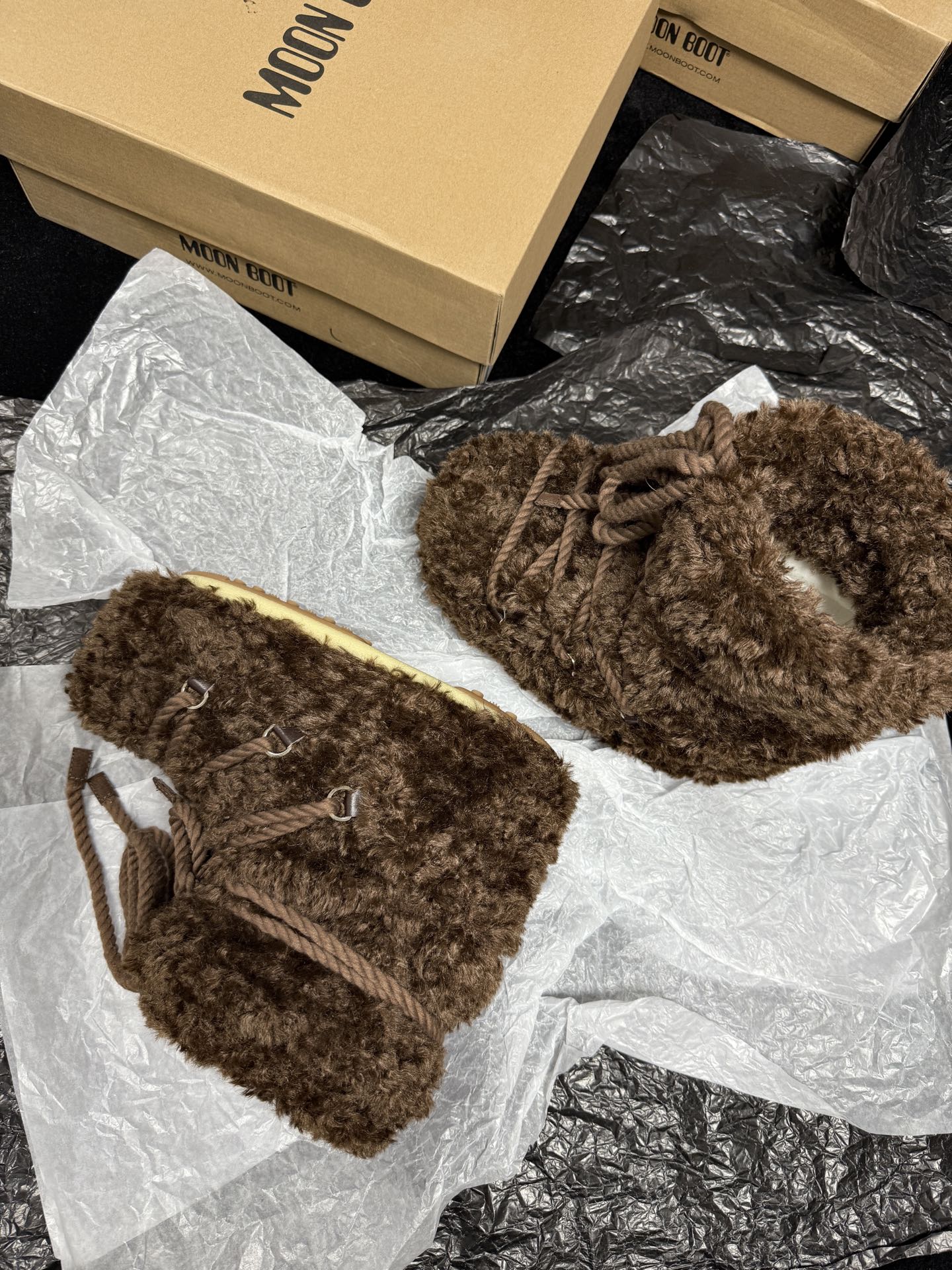 Moon Boot Plush Snow Boots