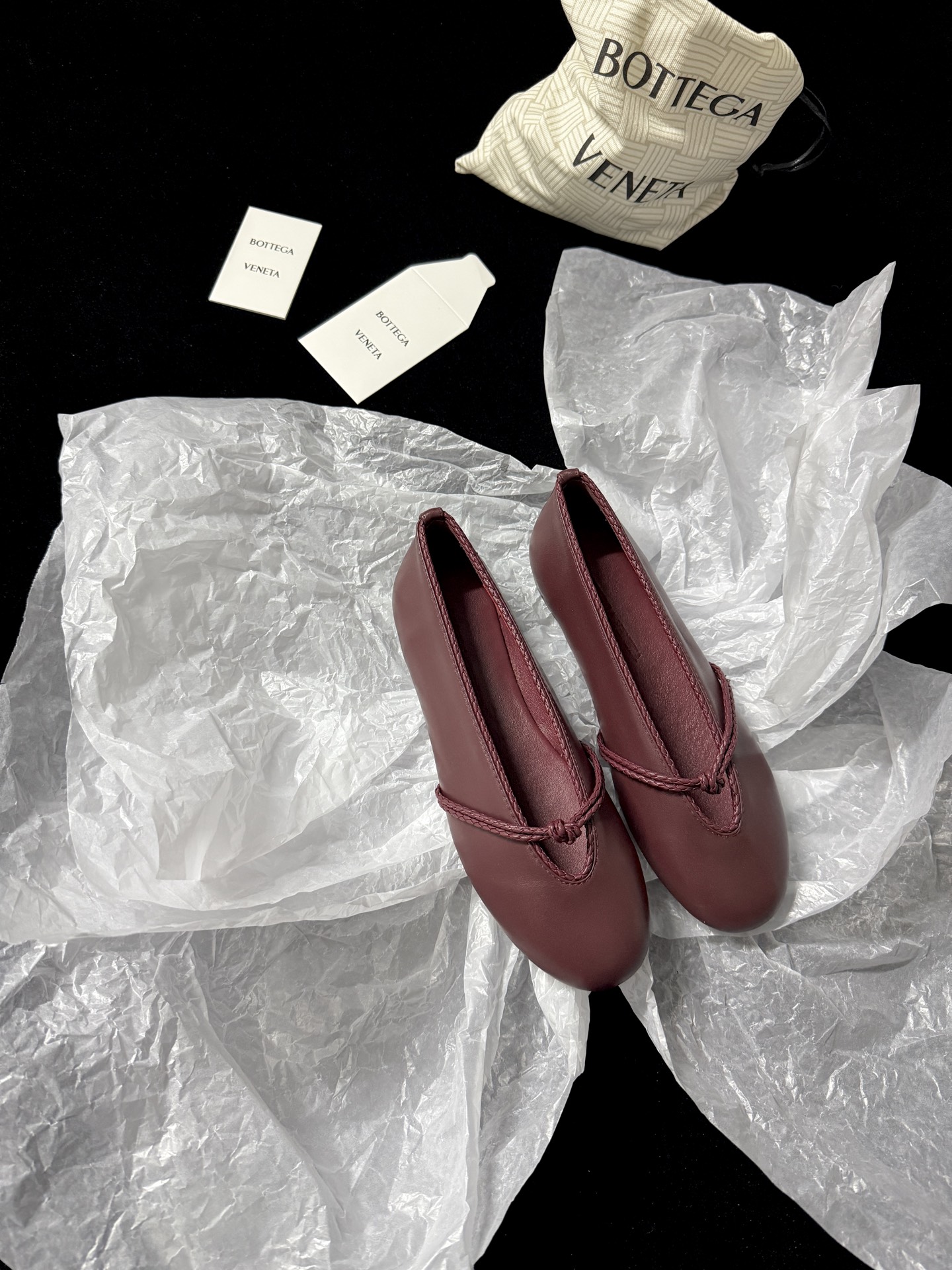 Bottega Veneta ballet flats