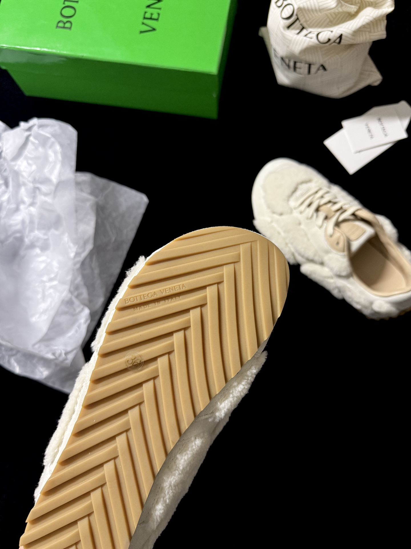 Bottega Veneta Plush Dad Sneakers
