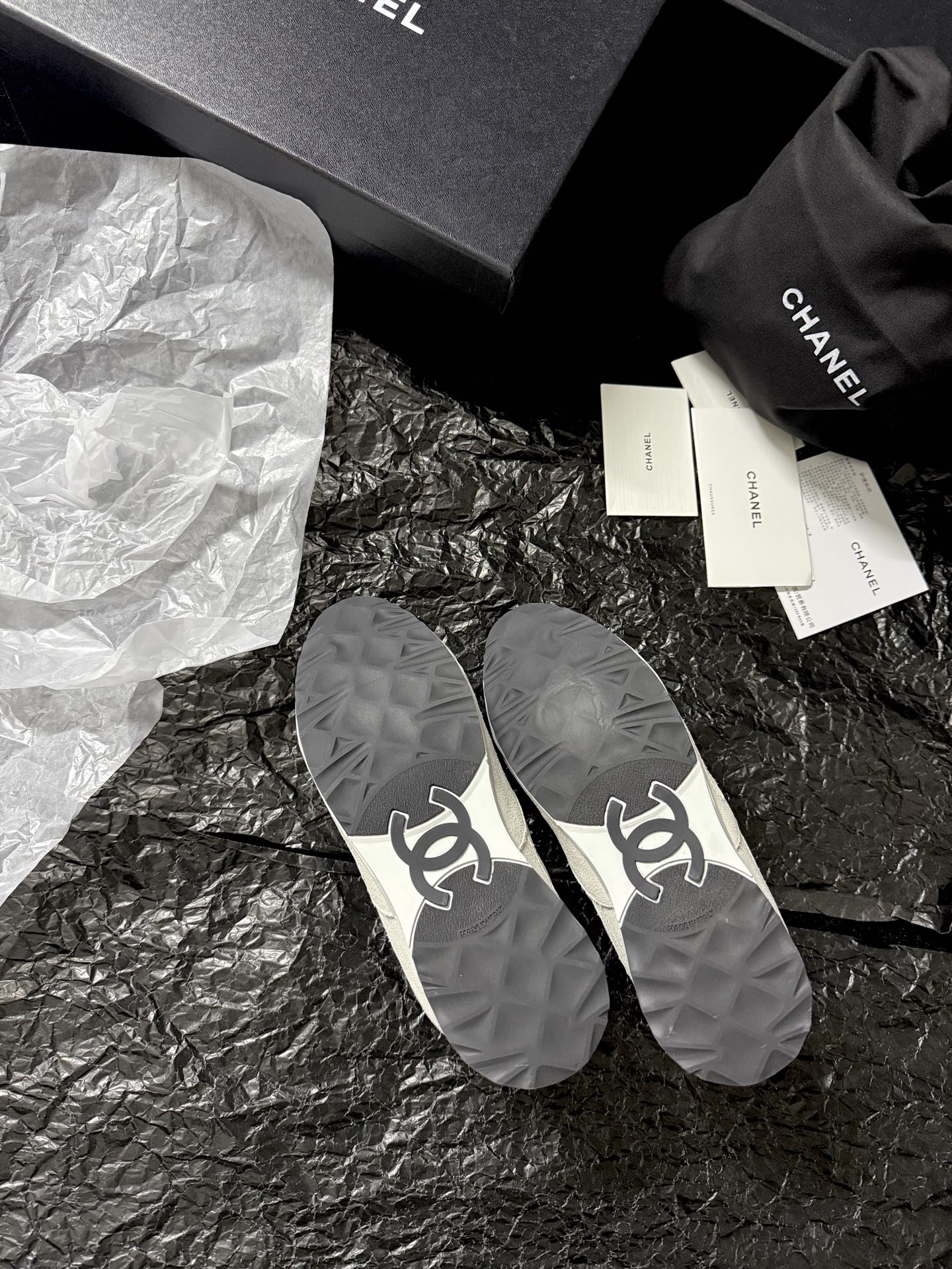 Chanel Quilted Pattern Shoes