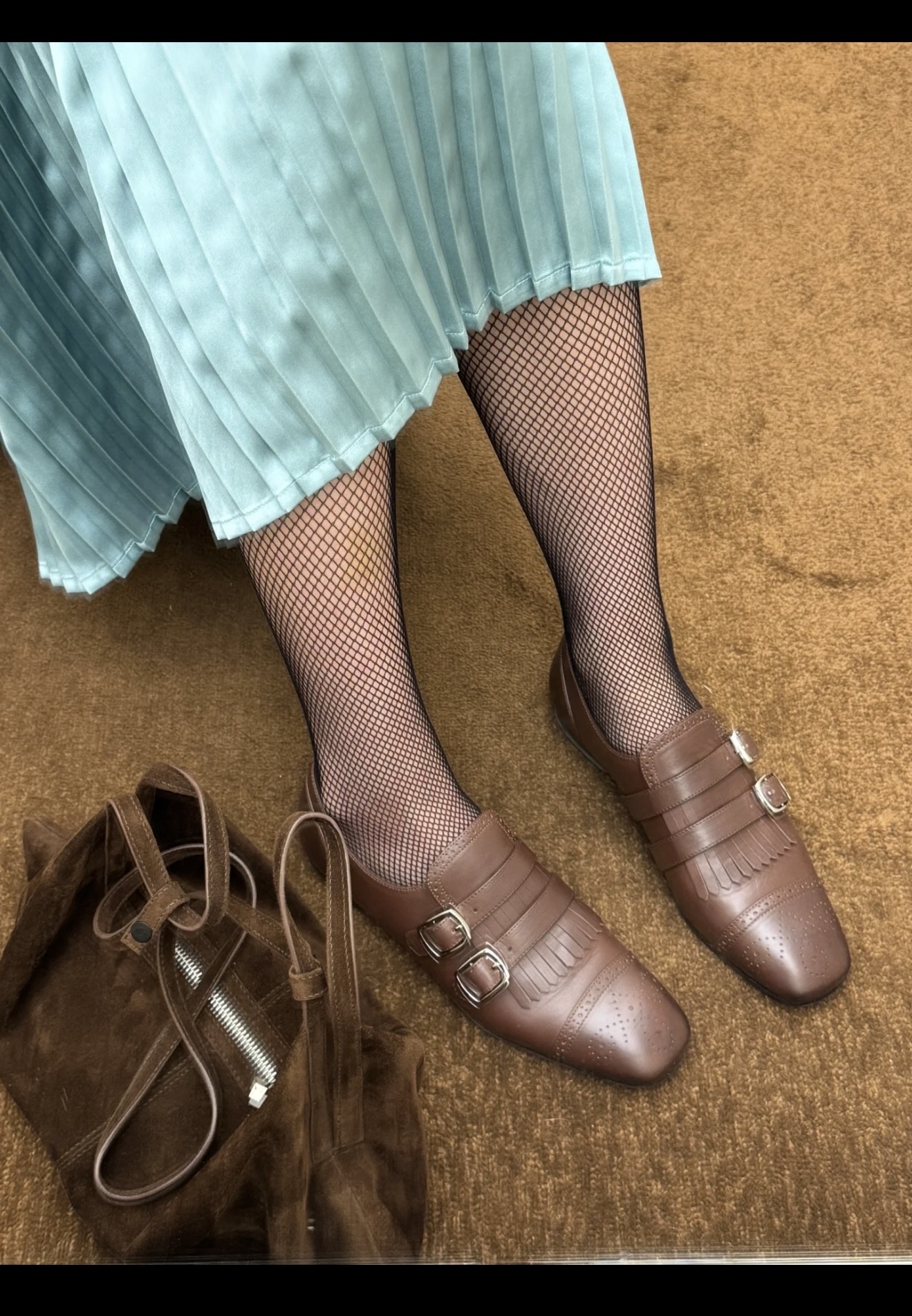 HIDEM 25AW New Arrival: Tassel Double-Buckle Loafer