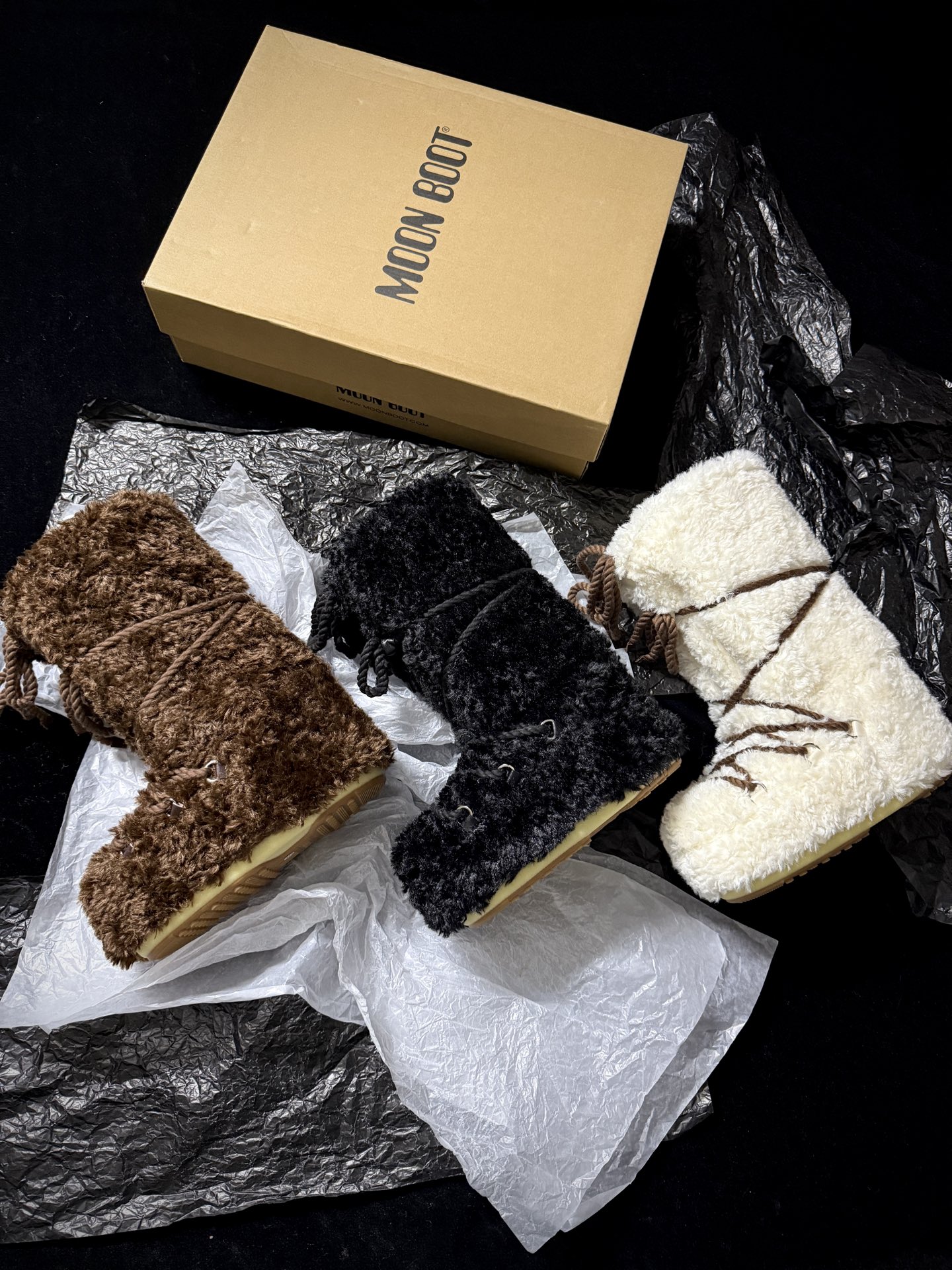 Moon Boot Plush Snow Boots