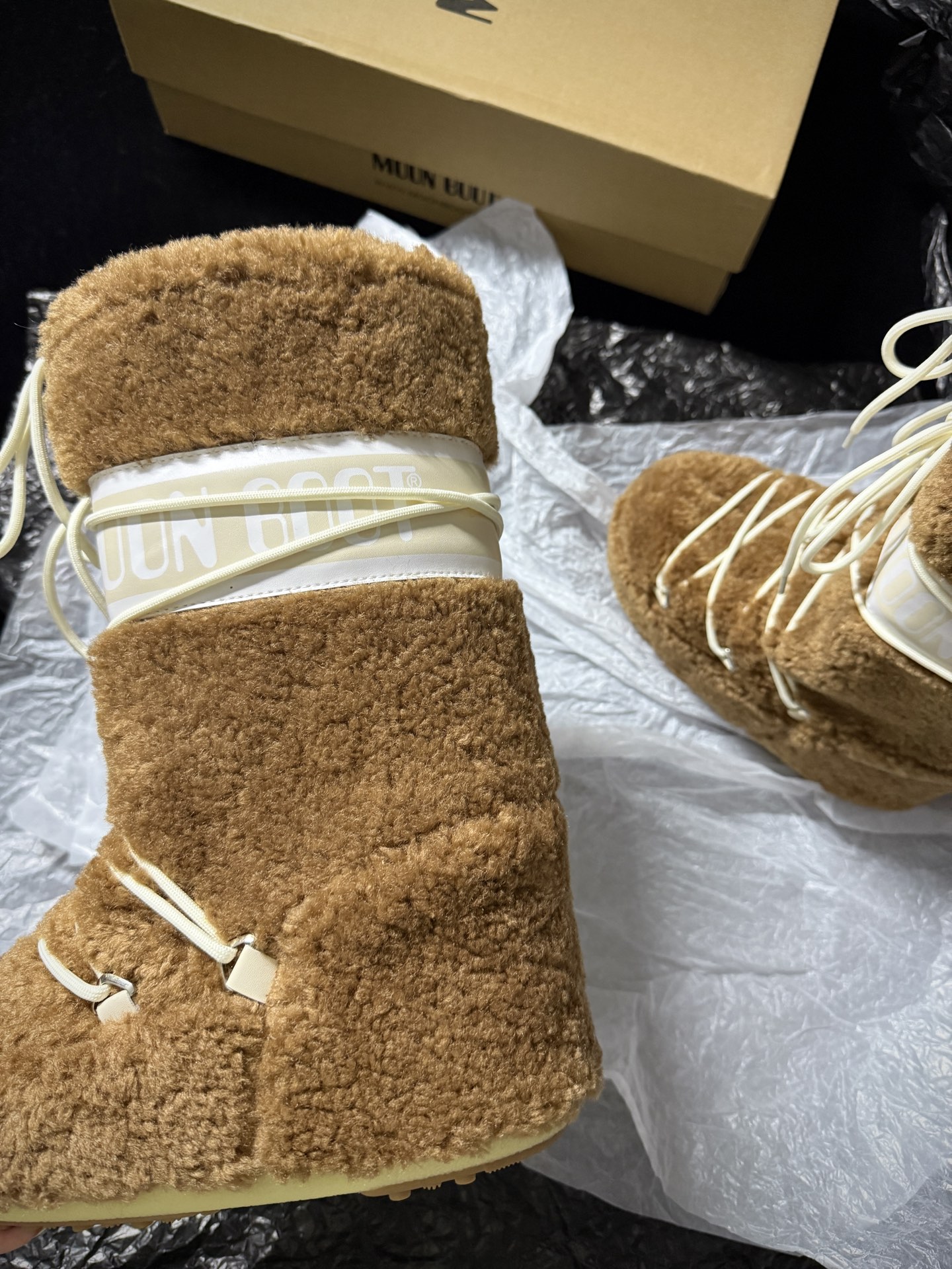 Moon Boot Plush Snow Boots