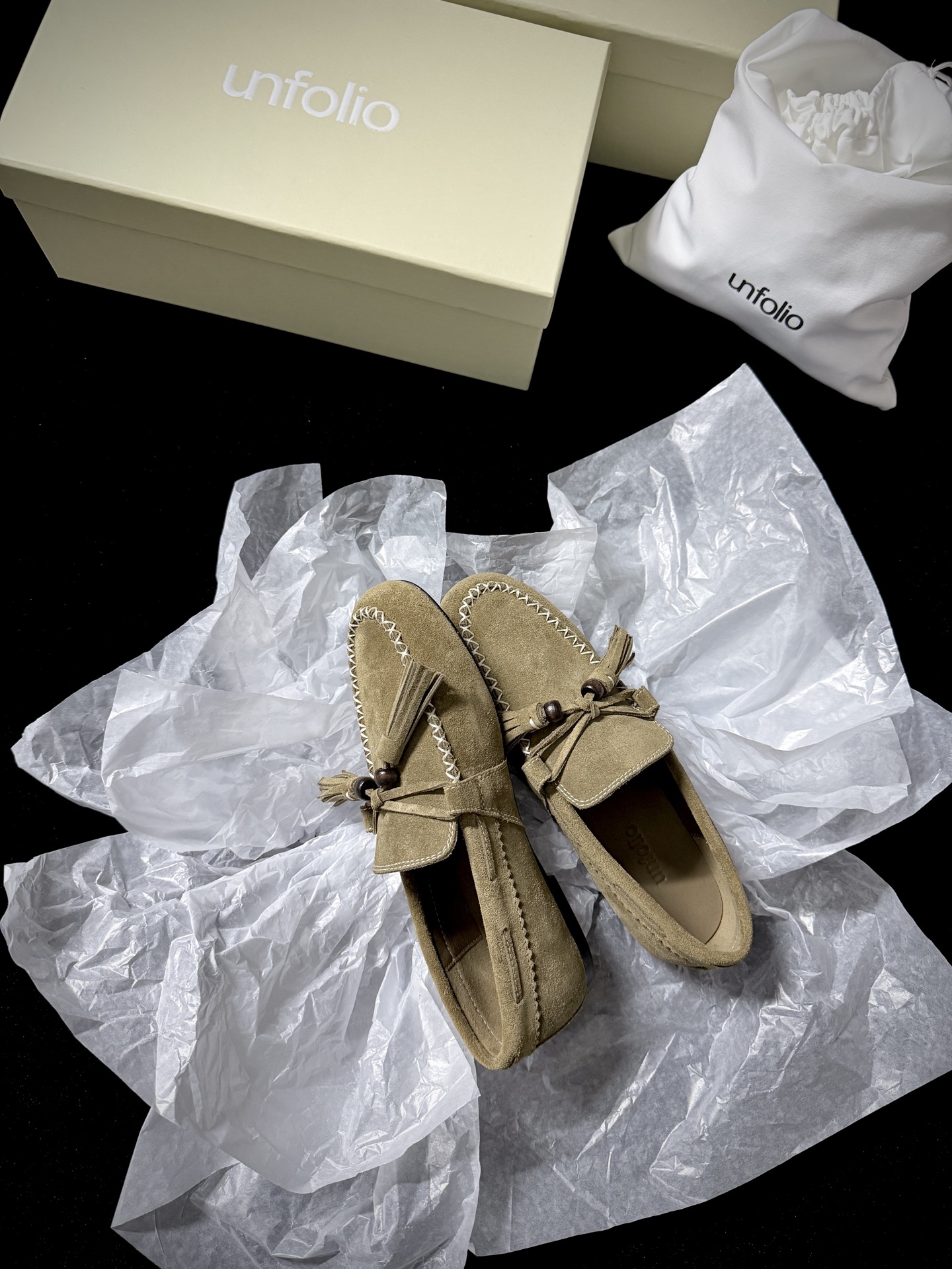 UNFOLIO Tassel Loafers