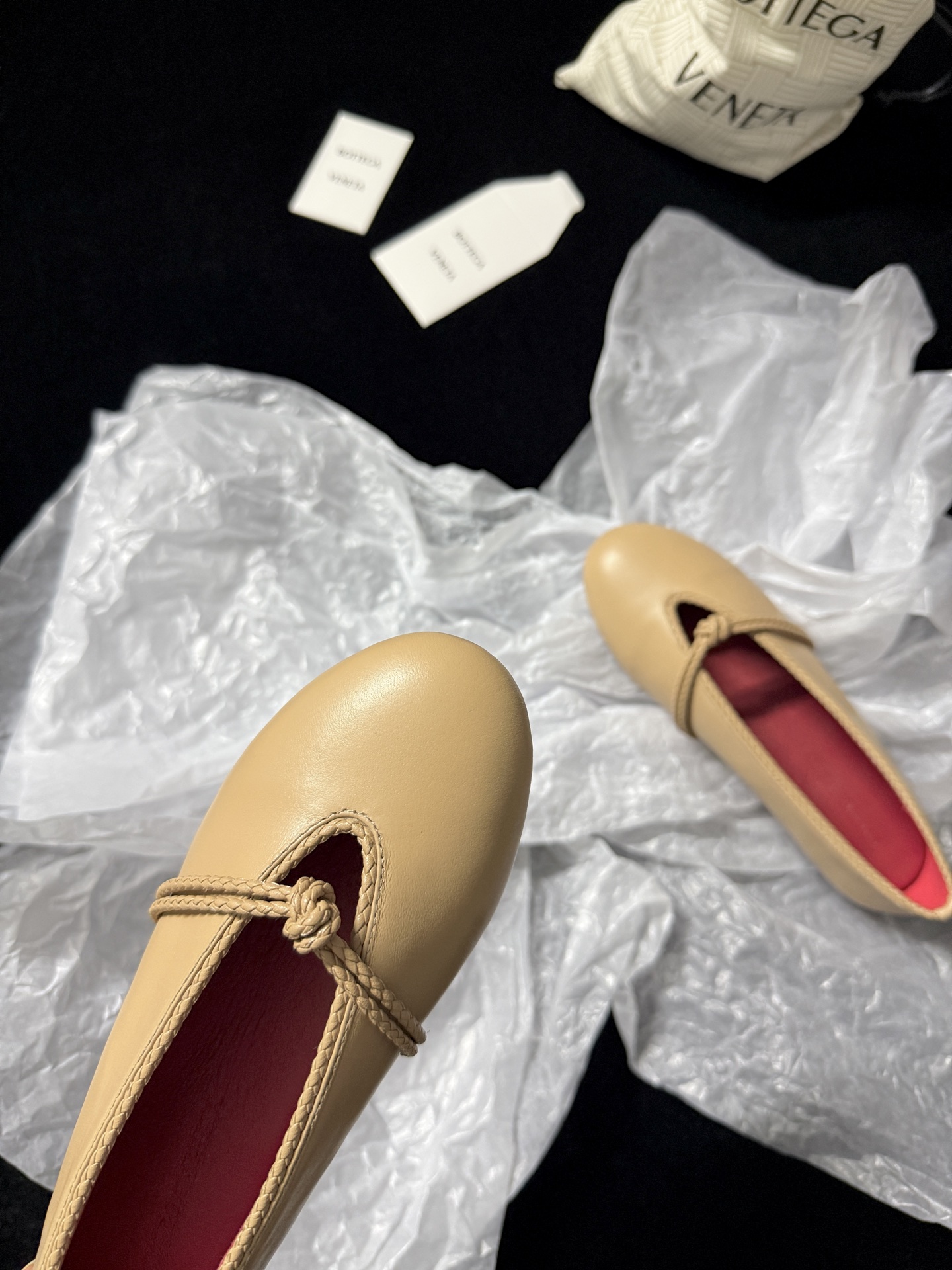 Bottega Veneta ballet flats