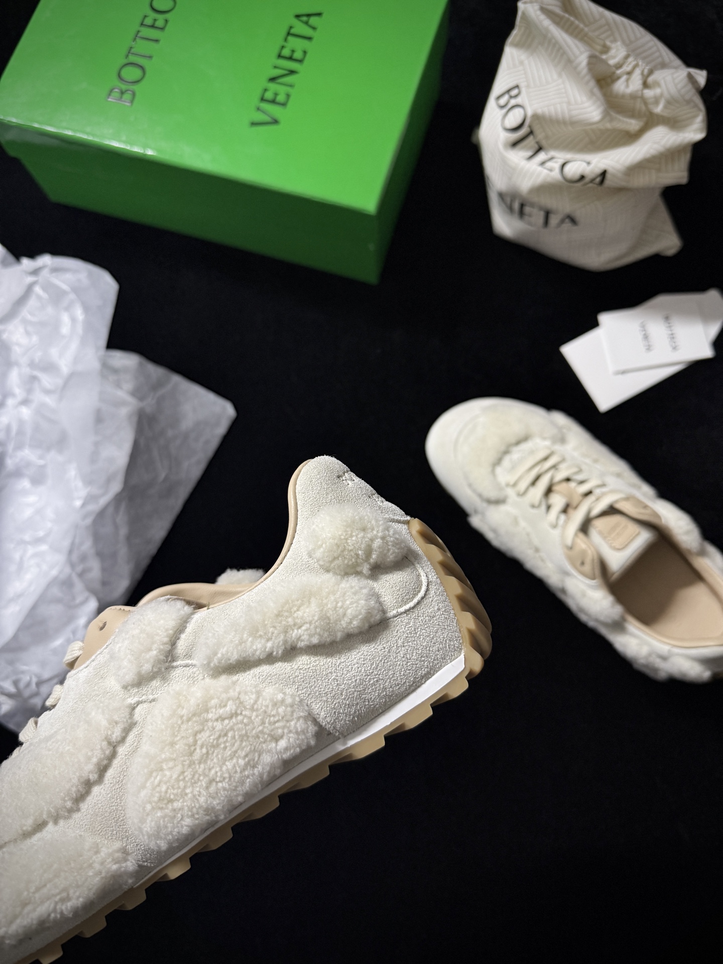 Bottega Veneta Plush Dad Sneakers