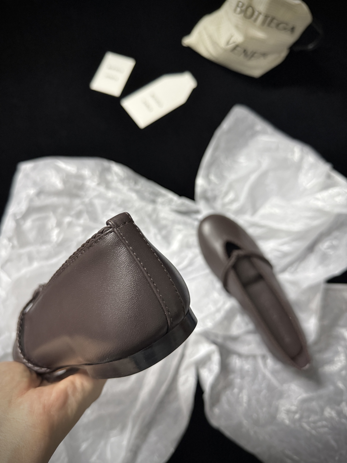 Bottega Veneta ballet flats